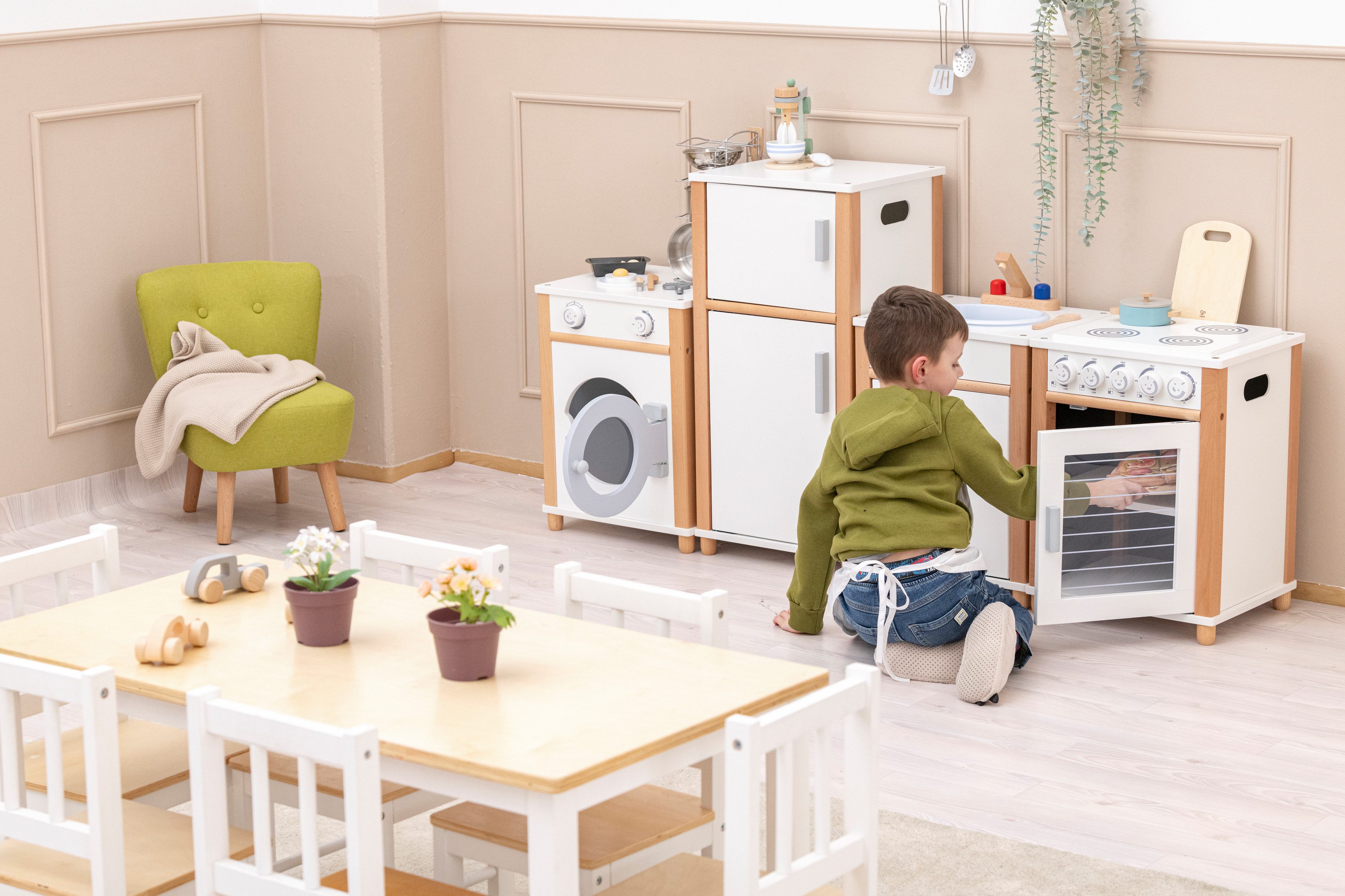 Betzold Kinder-Küchenset Kinderküche, 1,60 Meter