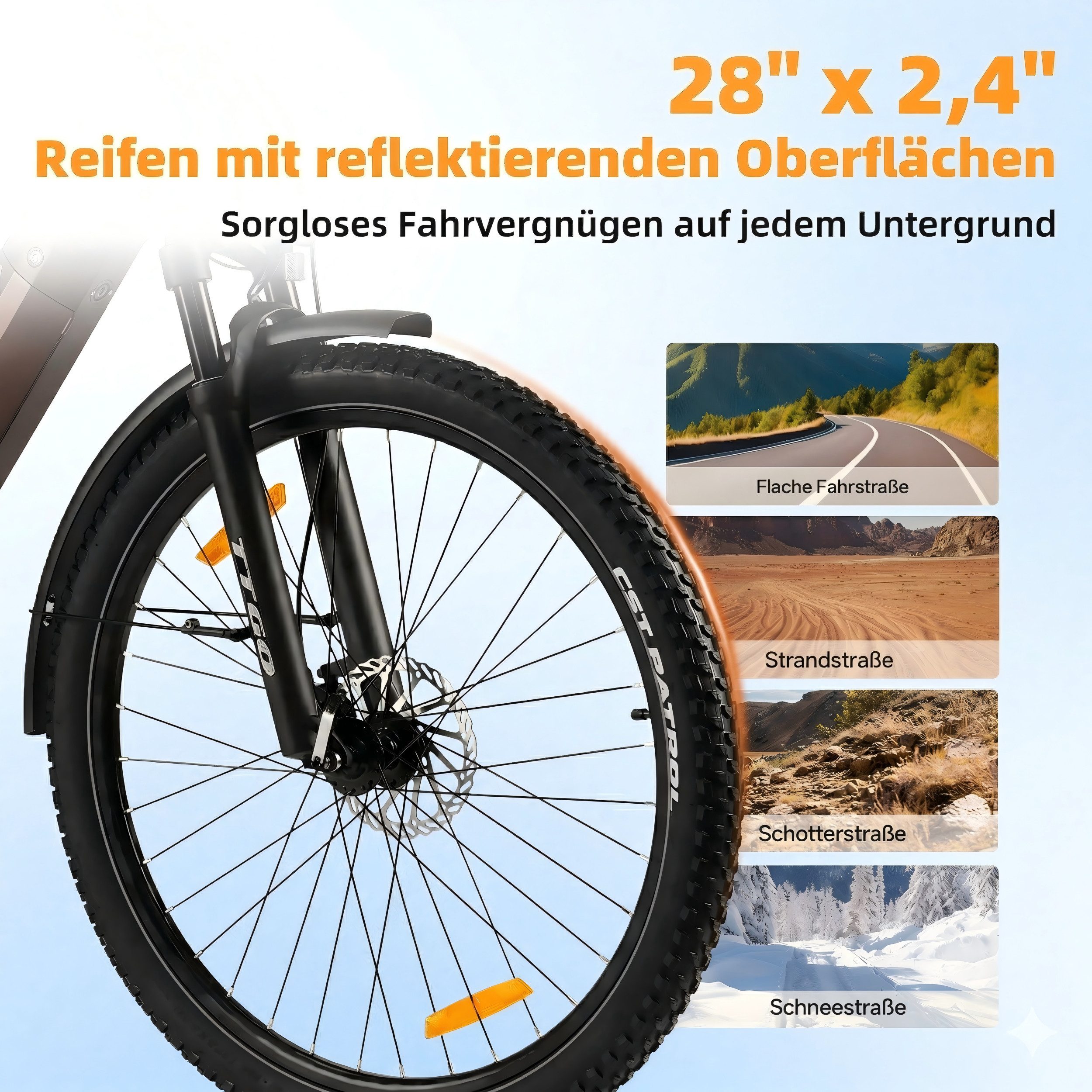 TTGO E-Bike Cityrad 28 Zoll, 70Nm Hinterradmotor, bis zu 120km, Federsattelstütze, 7 Gang SHIMANO, Kettenschaltung, Heckmotor, 720 Wh, Z3, Farbdisplay, Elektrofahrrad für Damen und Herren, Pedelec