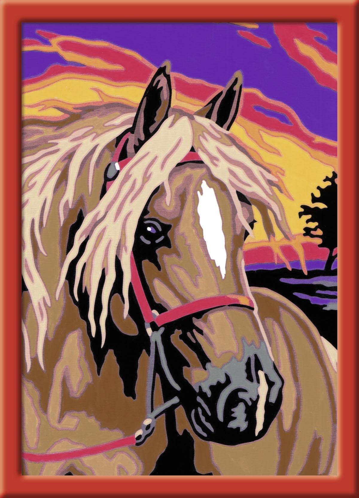 Ravensburger Malen nach Zahlen Pferdetraum, Made in Europe