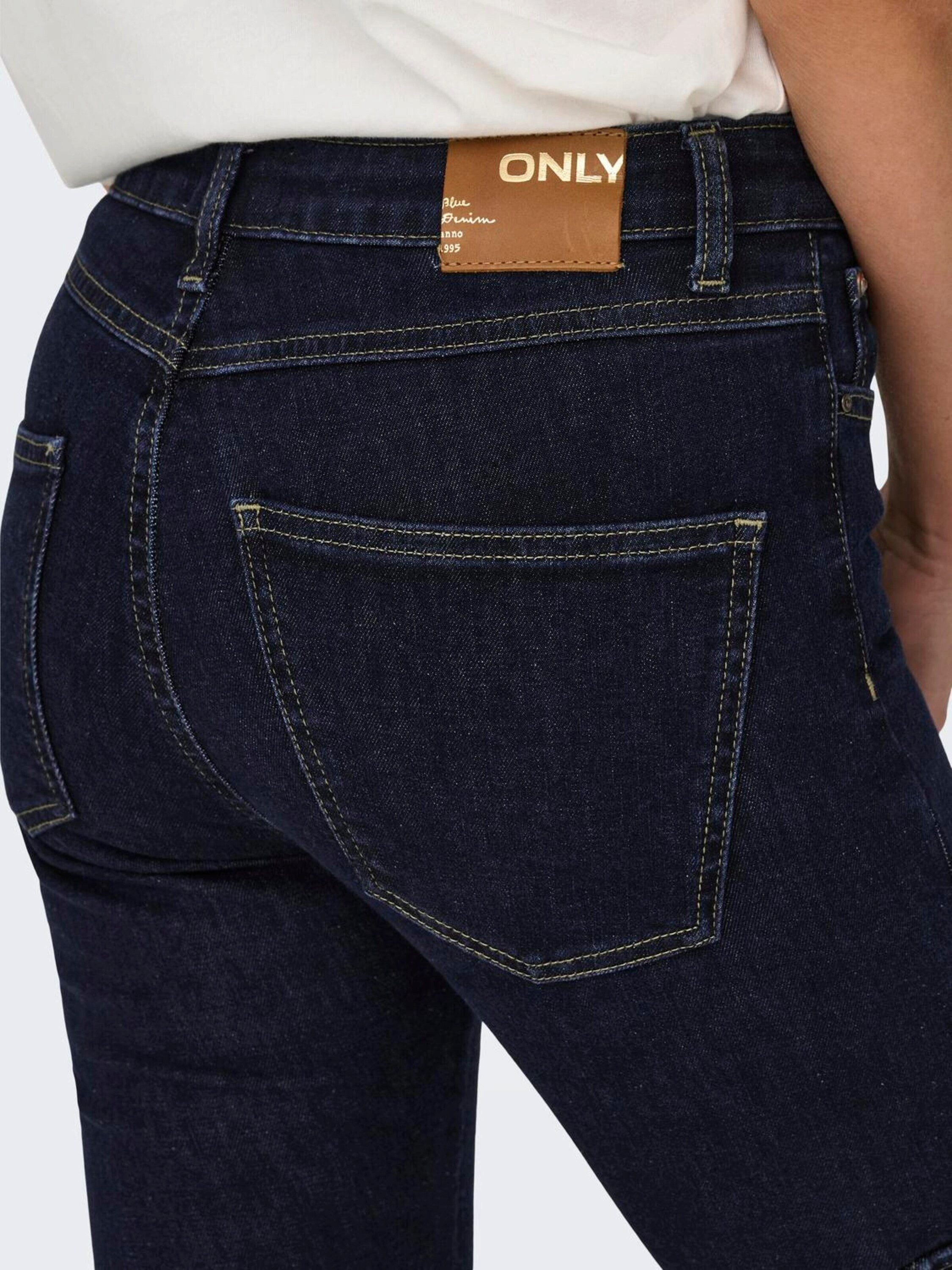 ONLY Cargojeans (1-tlg) Plain/ohne Details