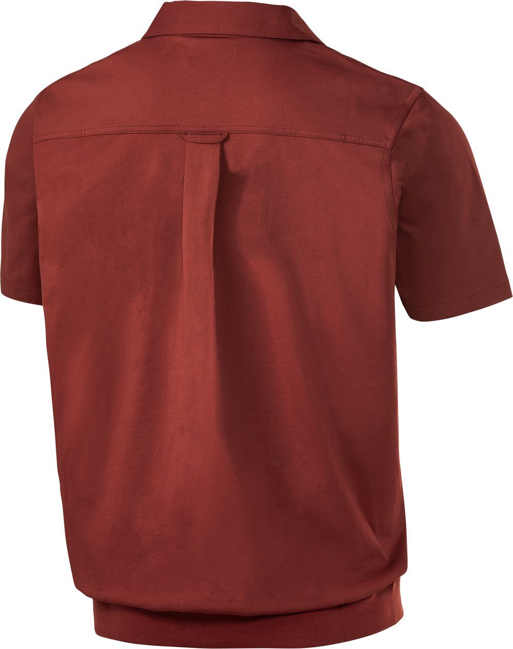 HENSON&HENSON Kurzarmshirt ausgezeichnete Passform durch Rippenbund am Saum