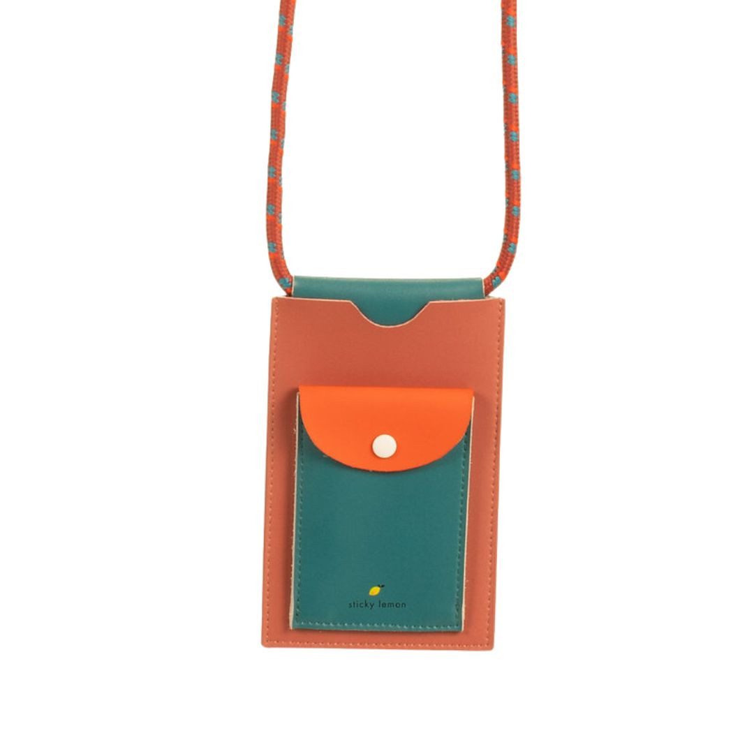 suebidou Handytasche Telefontasche aus PU Leder zum Umhängen, nachhaltig, kreativ