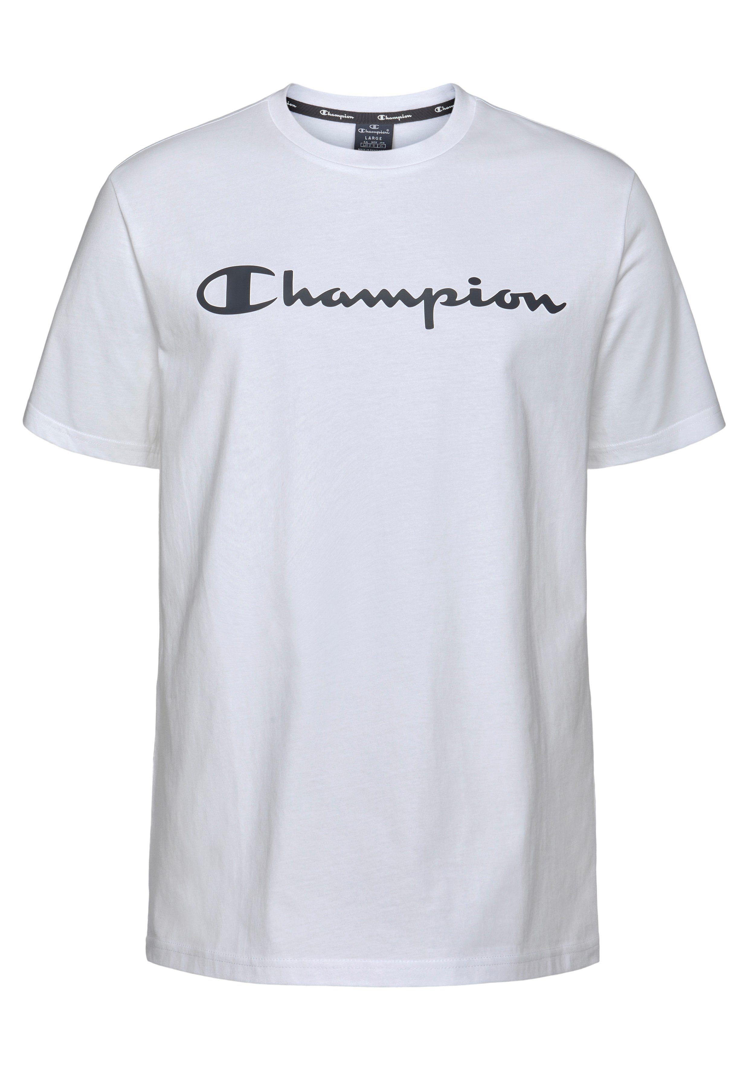 weiß 2er-Pack) Champion (Packung, marine, T-Shirt