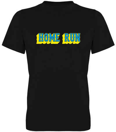 G-graphics T-Shirt Home Run Herren T-Shirt, mit trendigem Frontprint, Aufdruck auf der Vorderseite, Spruch/Sprüche/Print/Motiv, für jung & alt