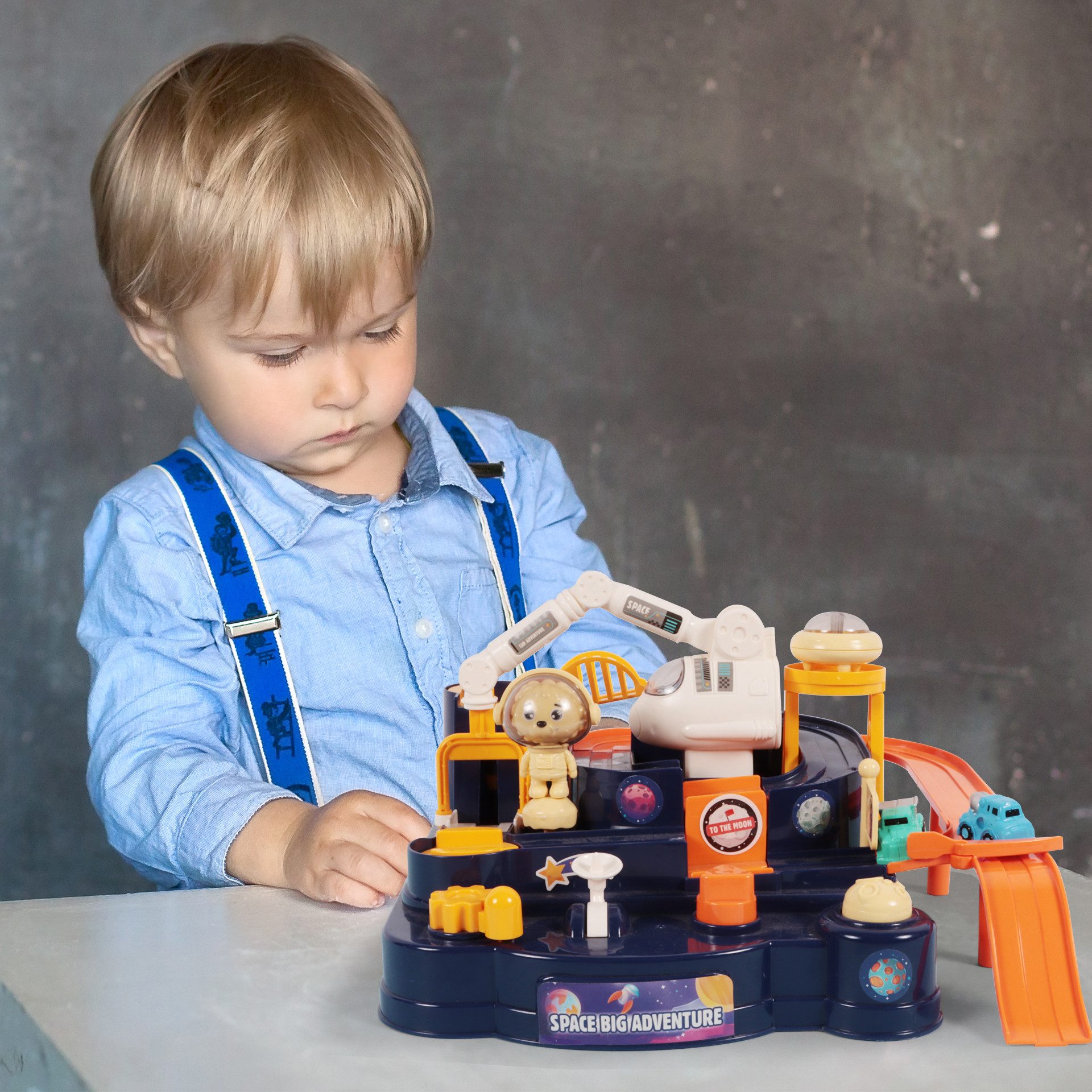 OGI MOGI TOYS Lernspielzeug Ogi Mogi Toys Space Adventure Spielset mit 4-Tasten-Steuerung (1-St)