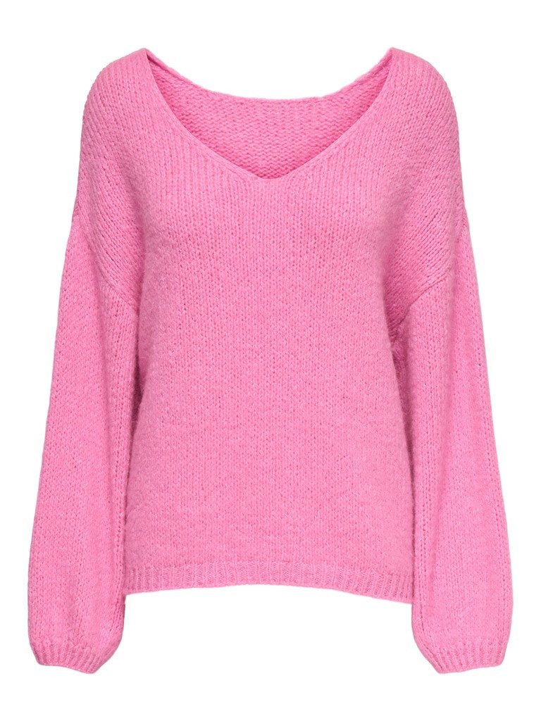 JDY Strickpullover JDYDINEA L/S REVERSIBLE PULLOV. KNT