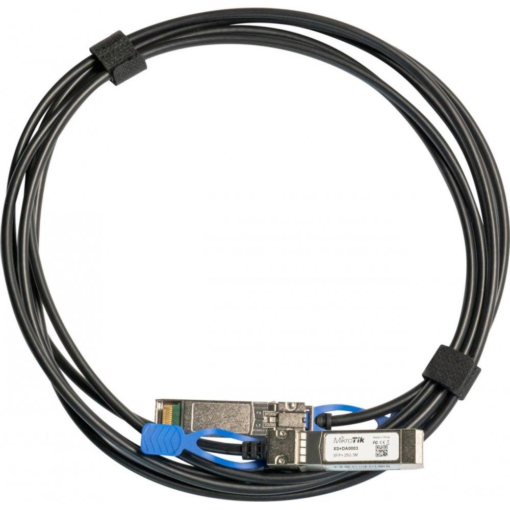 MikroTik SFP XS+DA0001 - Attach Kabel - 1 m - schwarz Netzwerkkabel