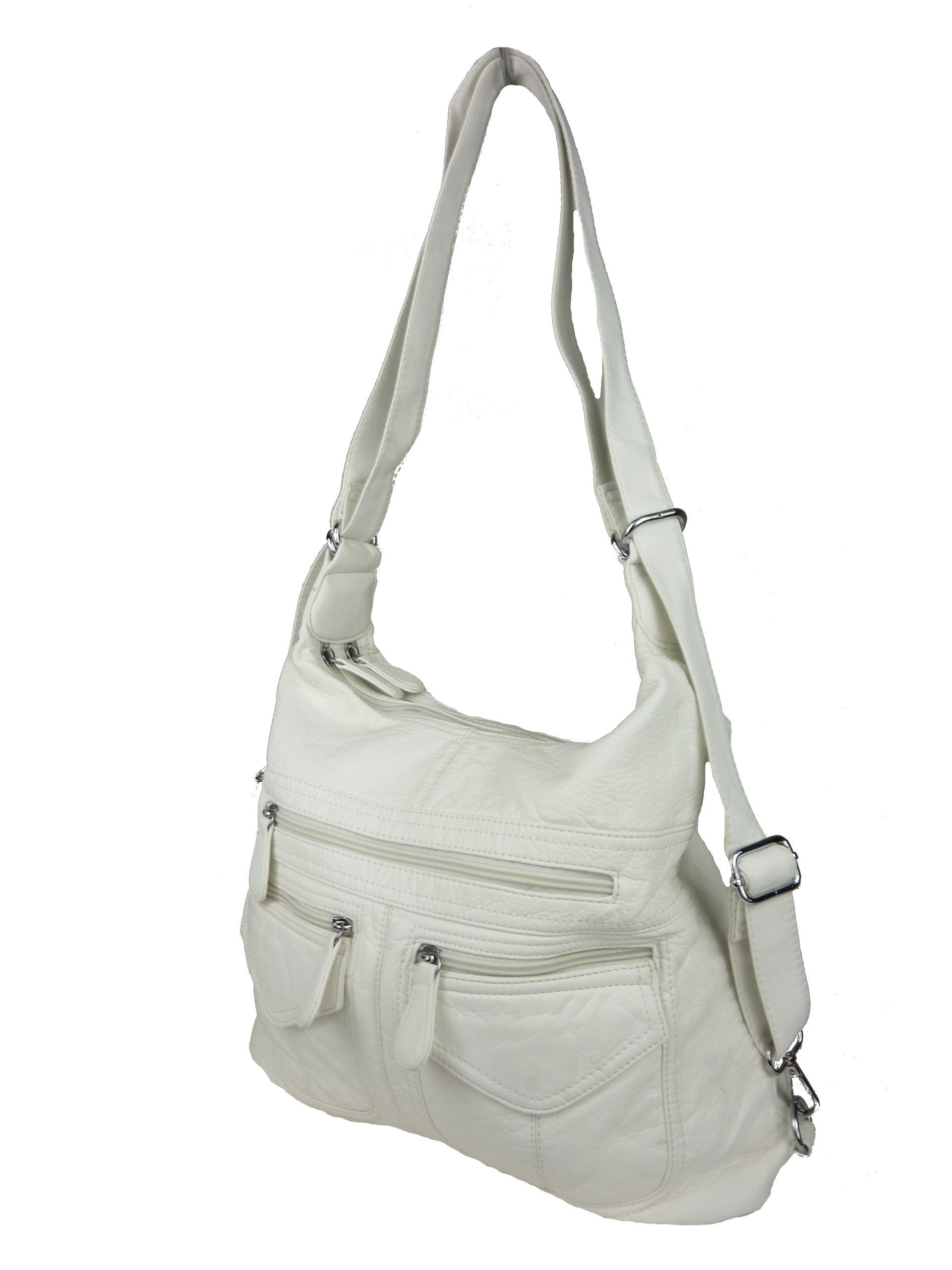 Taschen4life Schultertasche Rucksacktasche AK3435 Multifunktionstasche Schultertasche, Rucksack