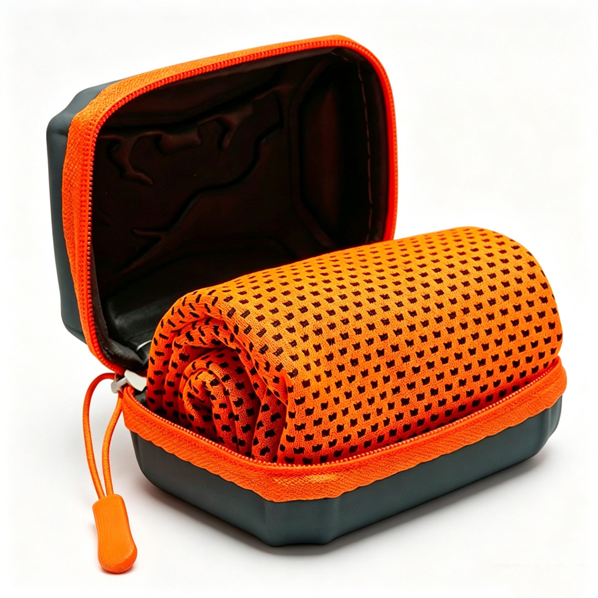 Diwzbyn Sporthandtuch Kühltuch Mit Aufbewahrungsbox,Kühlendes Handtuch, (1-St), Kühltücher Für Den Nacken,Cooling Towel,Schnelltrocknende Kühlhandtuch