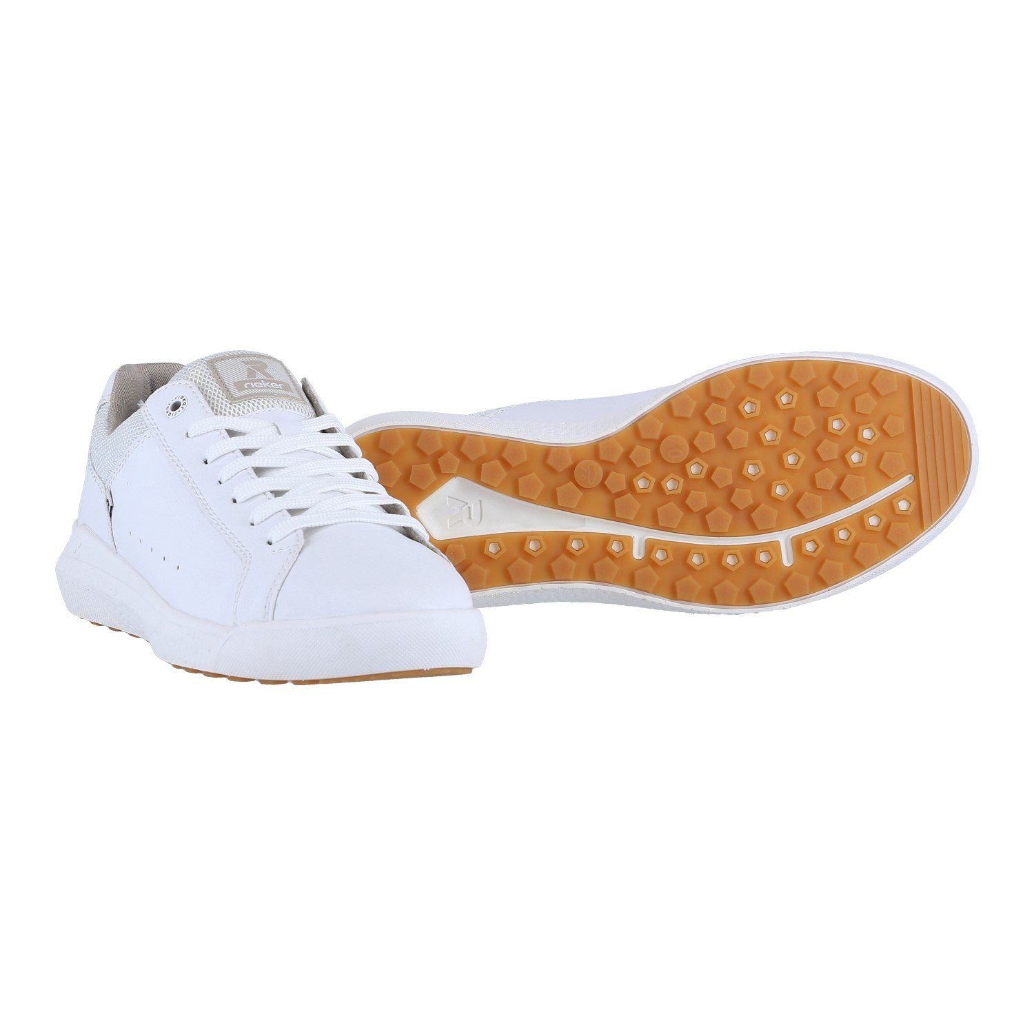 Rieker (Glattleder) W1100-80 weiss Damen Sneaker