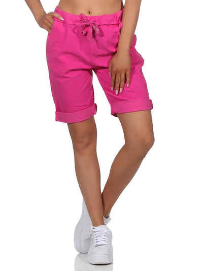 Aurela Damenmode Chinoshorts Kurze Damen Sommerhose Chino Shorts Jeans Bermuda