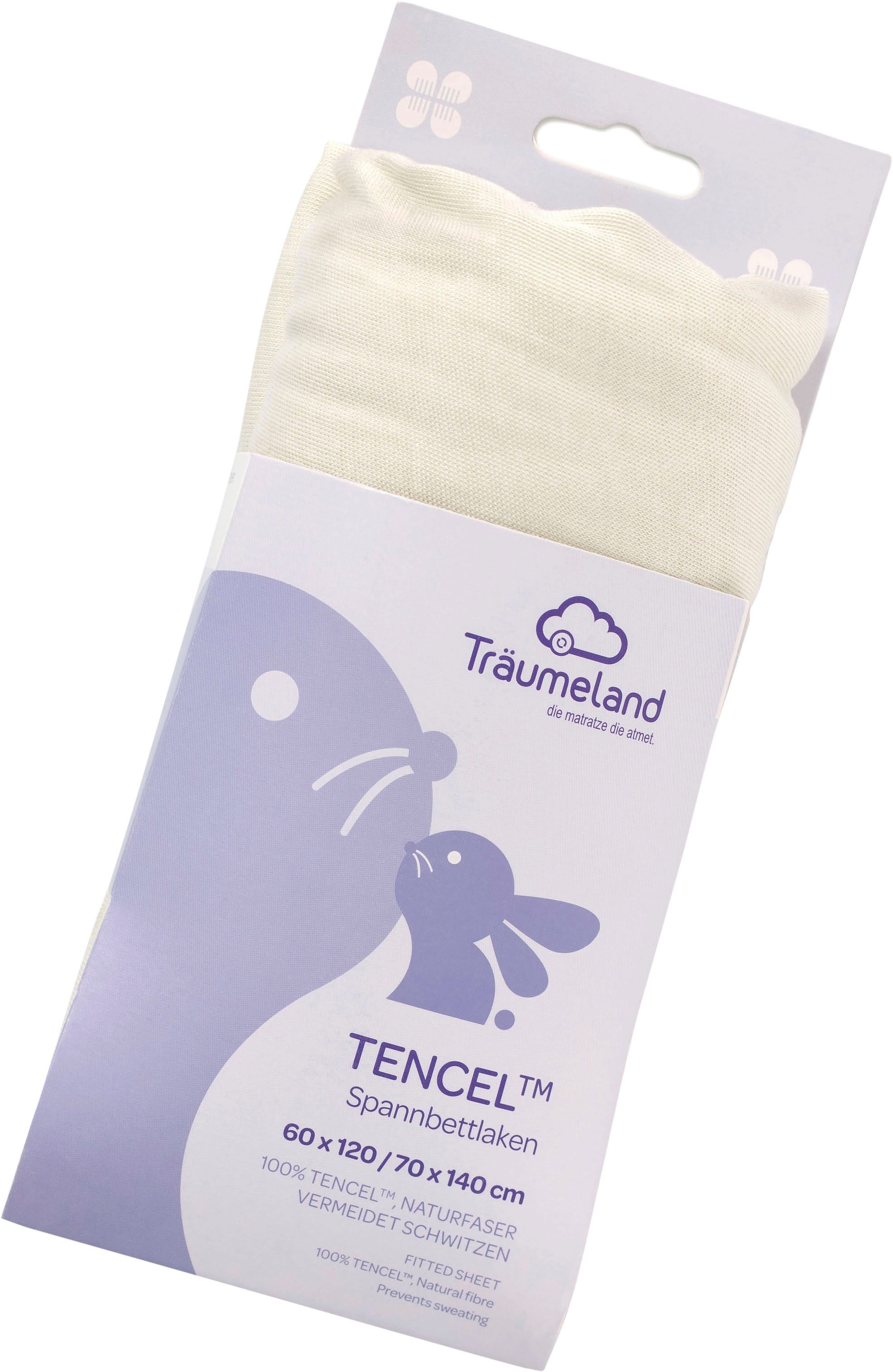 Bettlaken hochwertiges Spannbetttuch aus Tencel®
