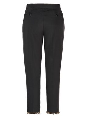 BURBERRY Stoffhose Burberry Hose schwarz