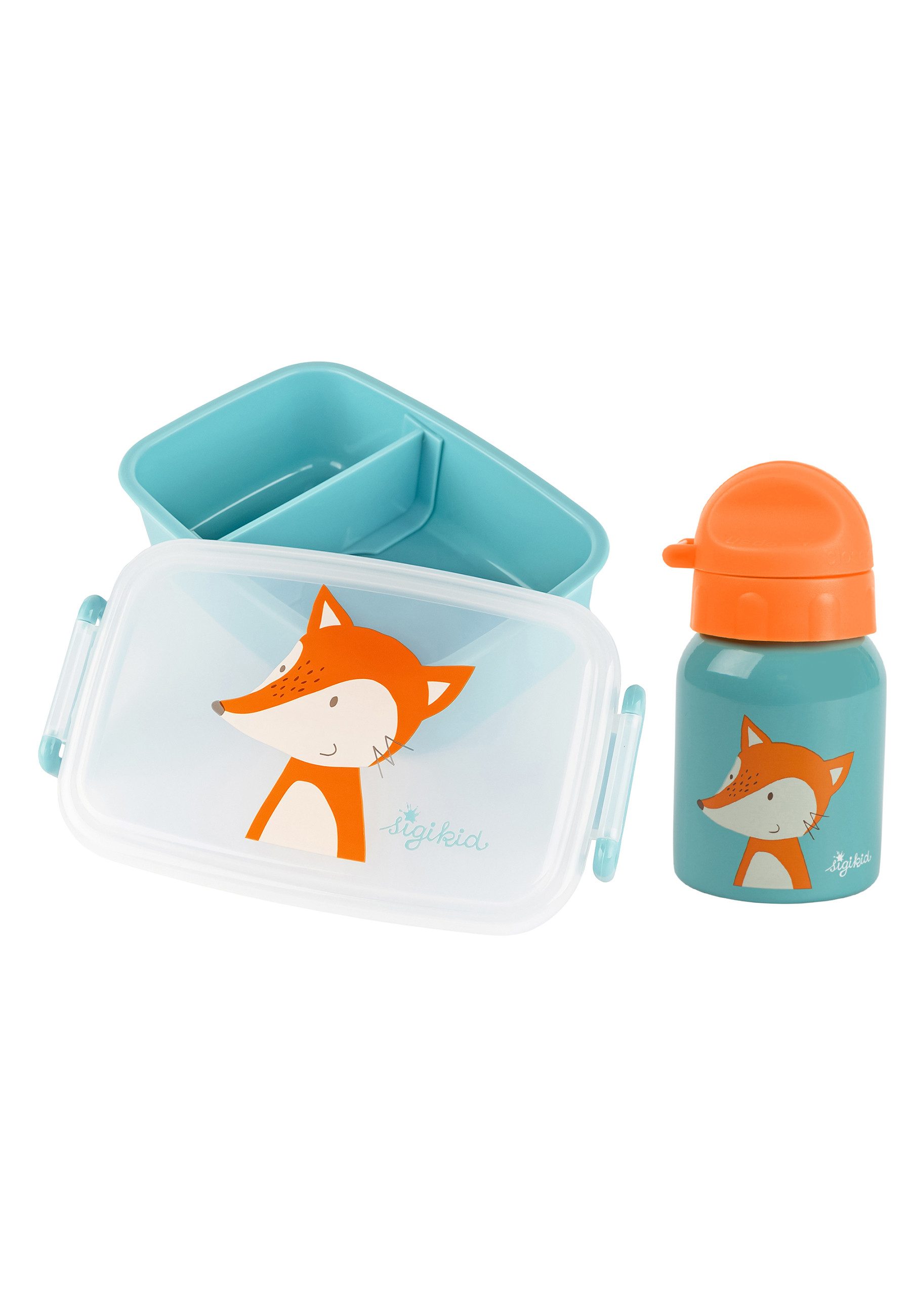 Sigikid Trinkflasche Kindergarten-Set Trinkflkasche & Brotdose Fuchs