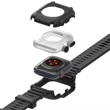 Catalyst Smartwatch-Armband Catalyst Total Protection Case für 45mm Apple Watch Series 7 - Schwarz