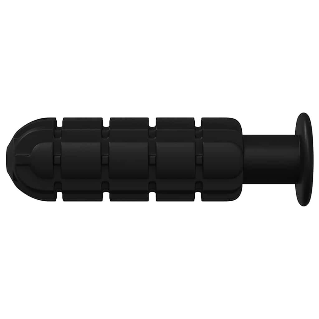 Tischfußballspiel Tischfußballgriff 10 pcs Schwarz 2,8 x 2,8 x 9,3 cm PP