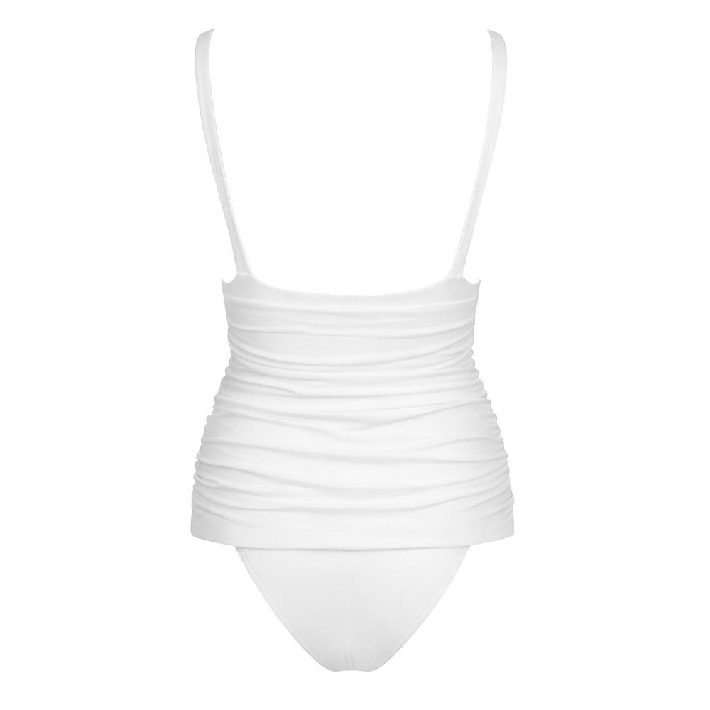 SEA ME SWIM Badeanzug SARDINIA Swimsuit - white – Bild 4 von 5