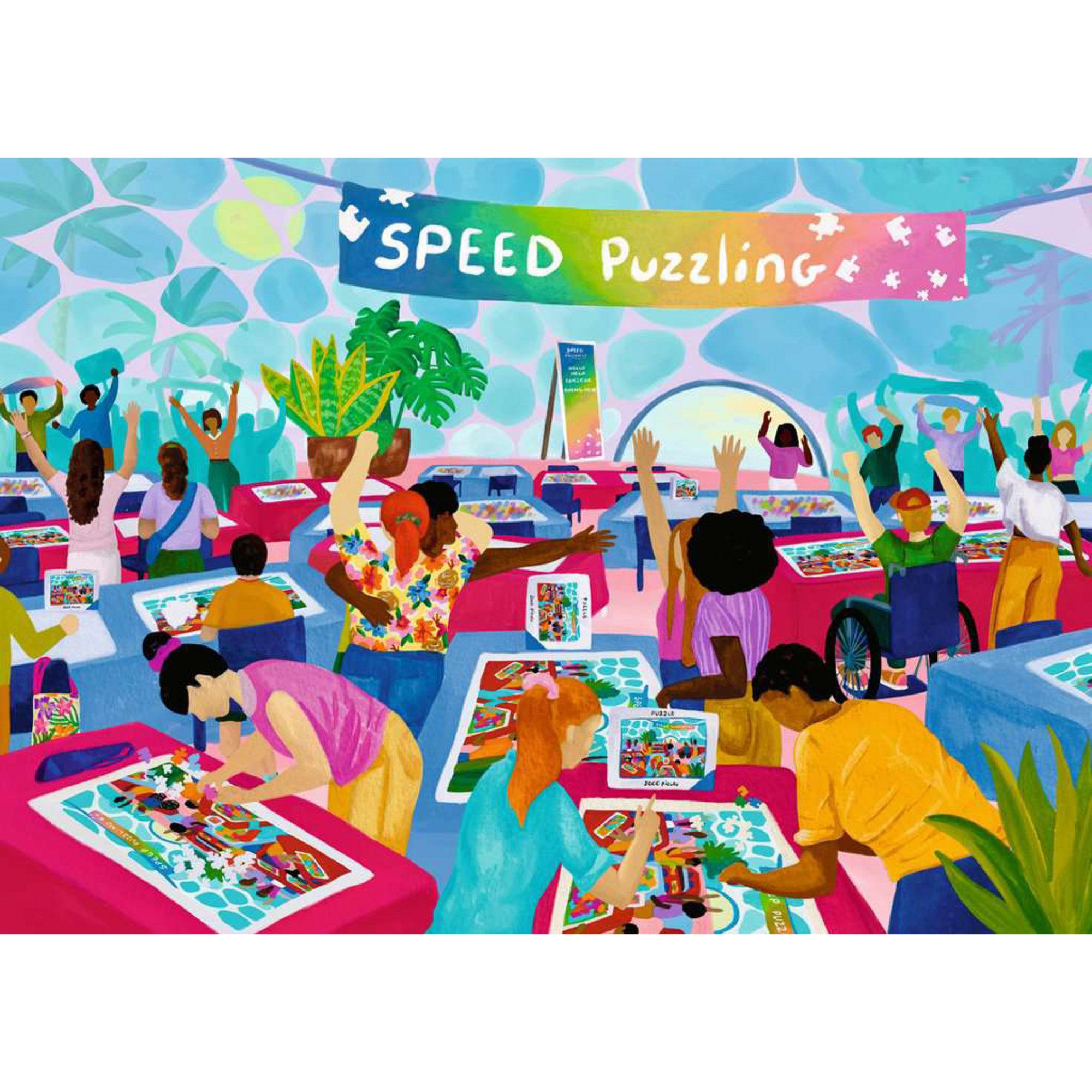 Ravensburger Puzzle Ravensburger Puzzle Speed Puzzling, (1000 Teile), 1000 Puzzleteile