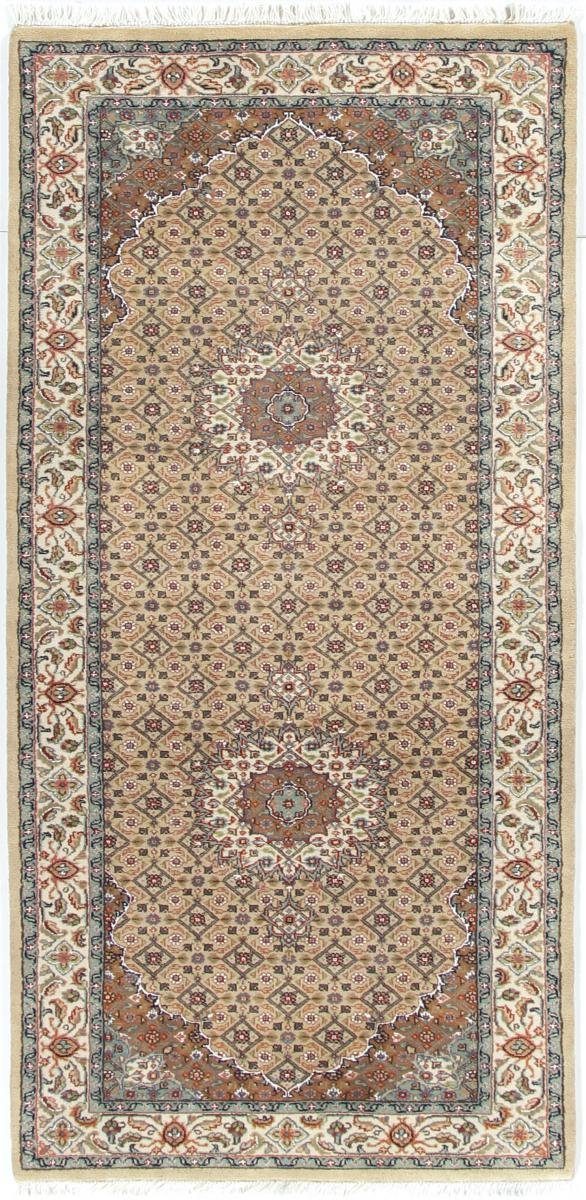 Orientteppich Indo Herati 79x199 Handgeknüpfter Orientteppich Läufer, Nain Trading, rechteckig, Höhe: 15 mm