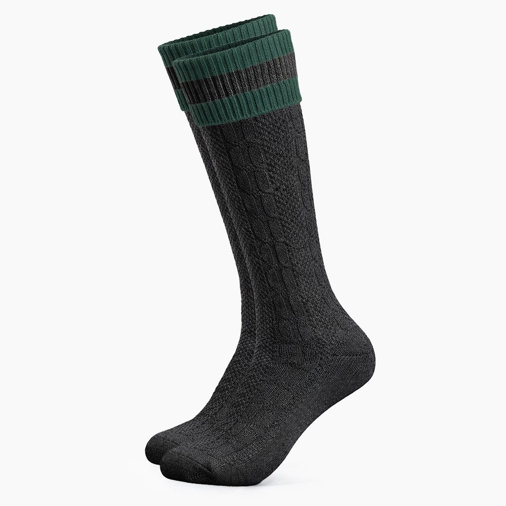 HerzSticht Trachtensocken Herren Lange Trachtensocken (Modell: Wiesendistel) (1-Paar)