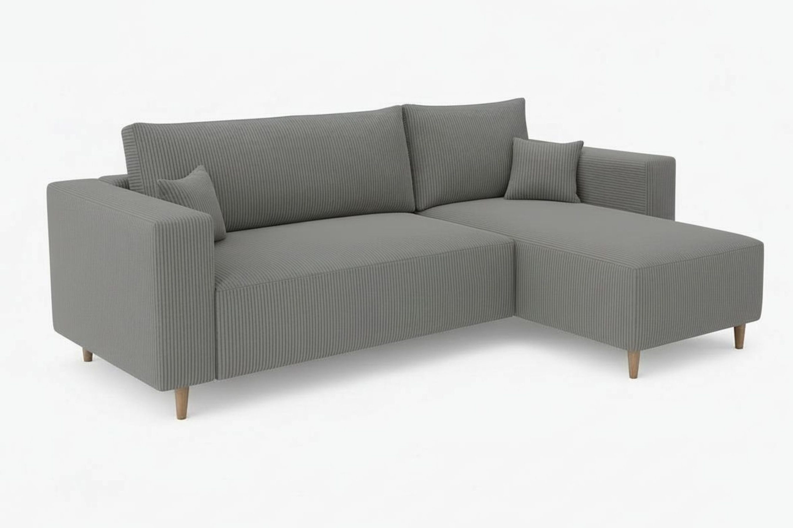 MARPUR Ecksofa RIO, Cordstoff, Bettfunktion und Bettkasten günstig online kaufen