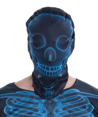Karneval-Klamotten Kostüm Skelett Herren fotorealistisches 3 D Shirt, Männer Kostüm Halloween Karneval
