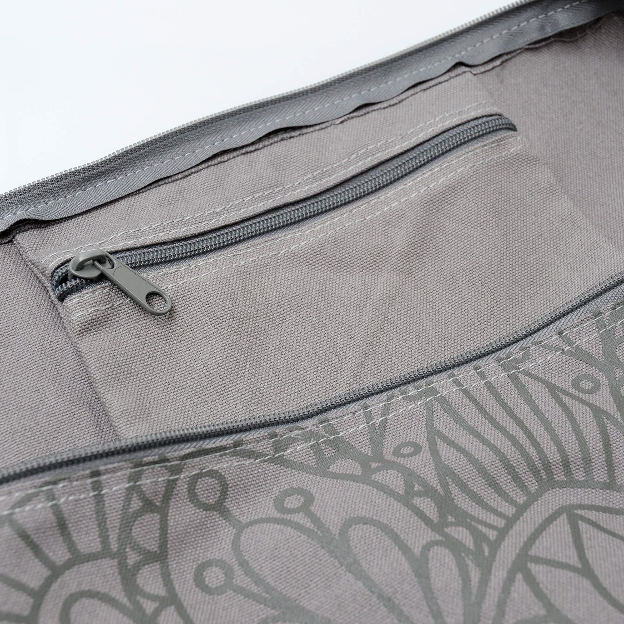 Yogistar Yogatasche Yogatasche yogibag® basic - zip - cotton - art collection - 86 cm - lo (Standard, 1-tlg., Standard), Yogibag Basic Baumwolle, Reißverschluss, für Studio Extra Wide Matte