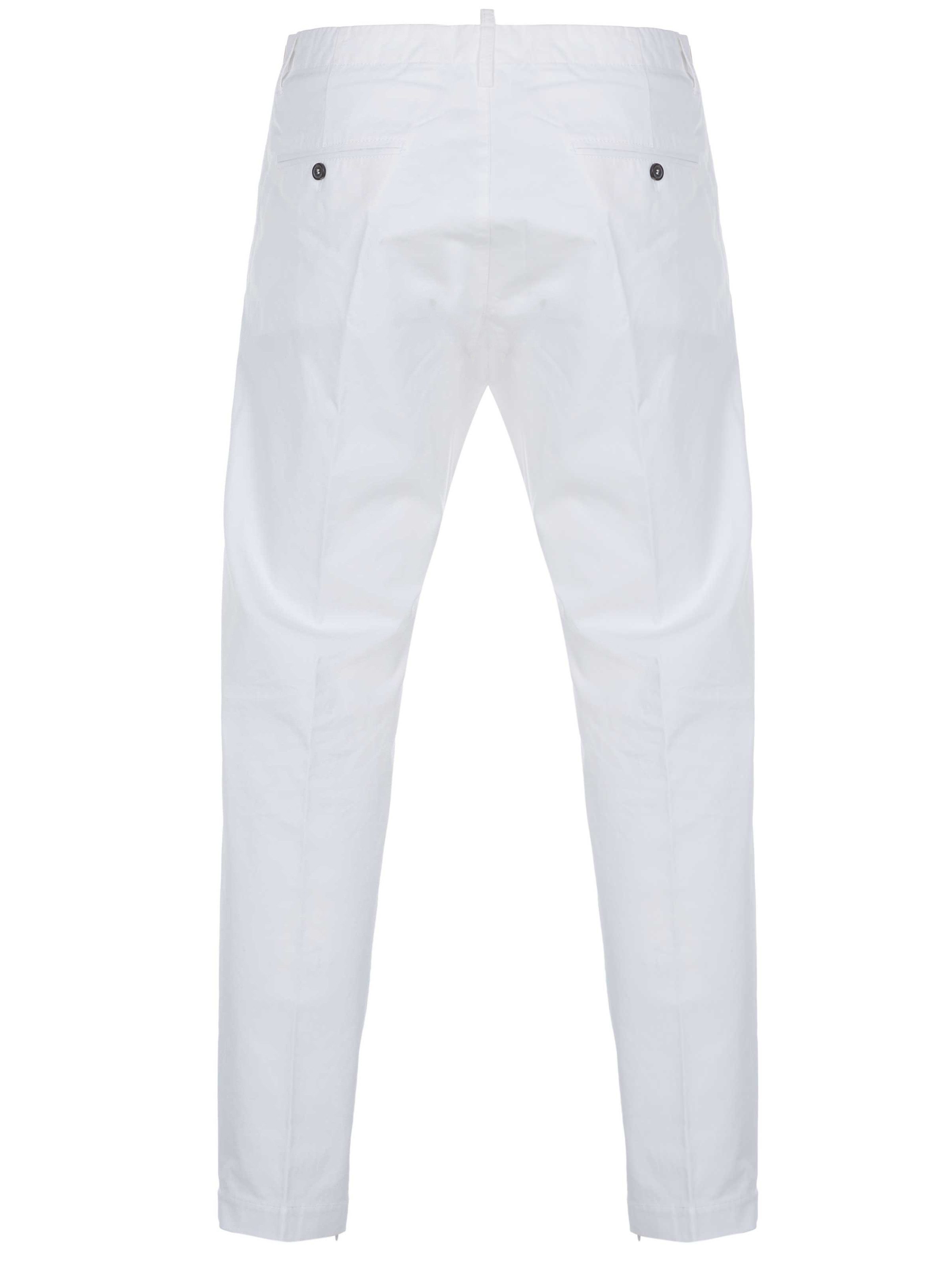 Dsquared2 Chinos Dsquared2 Super Light New Dan Hose weiß günstig online kaufen