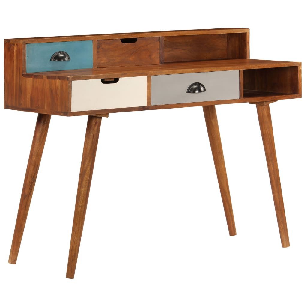 vidaXL Schreibtisch Schreibtisch 110 x 50 x 90 cm nholz Massiv