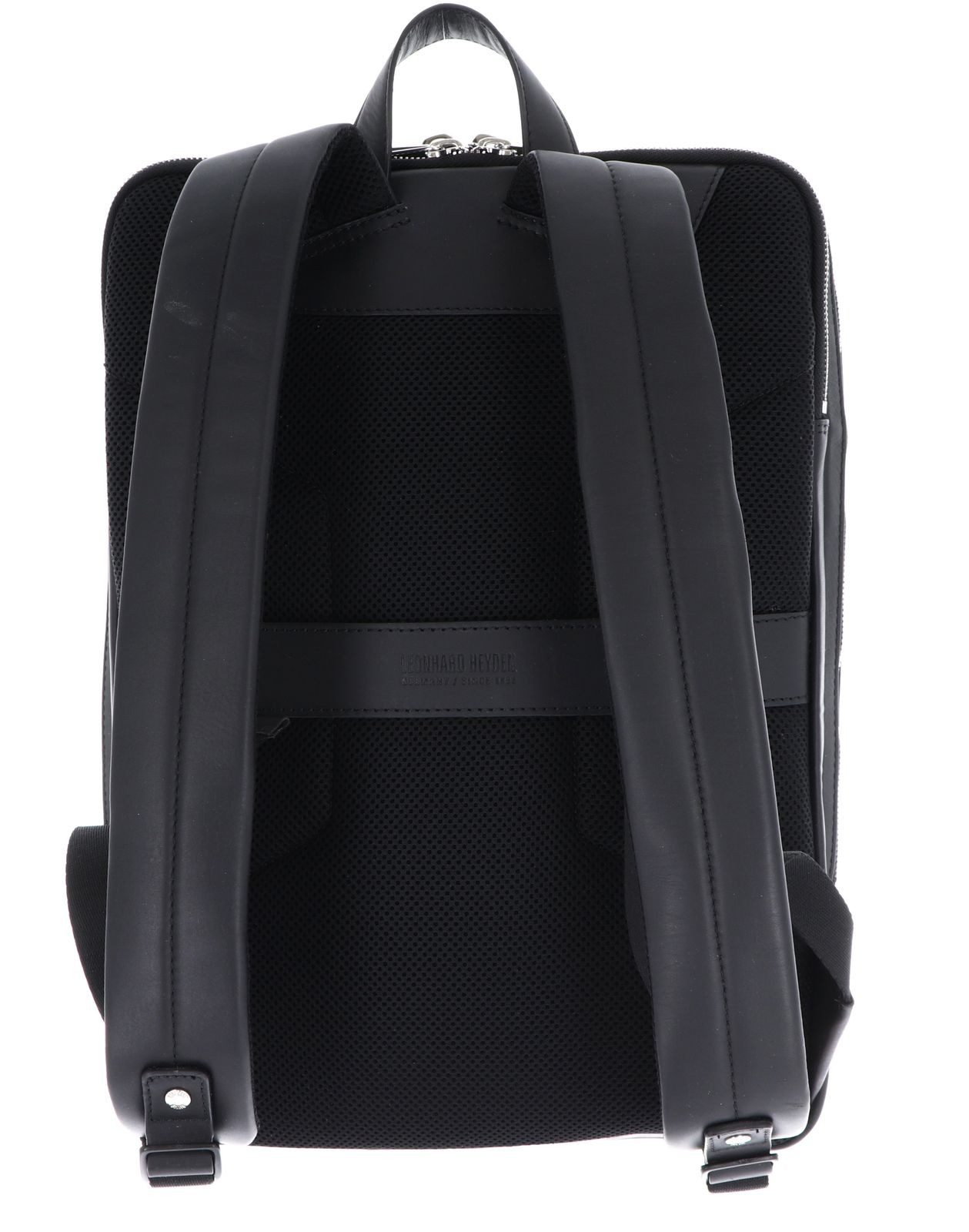 Leonhard Heyden Rucksack Business Rucksack 7214 (Set, 2-tlg), aus echtem Rindsleder