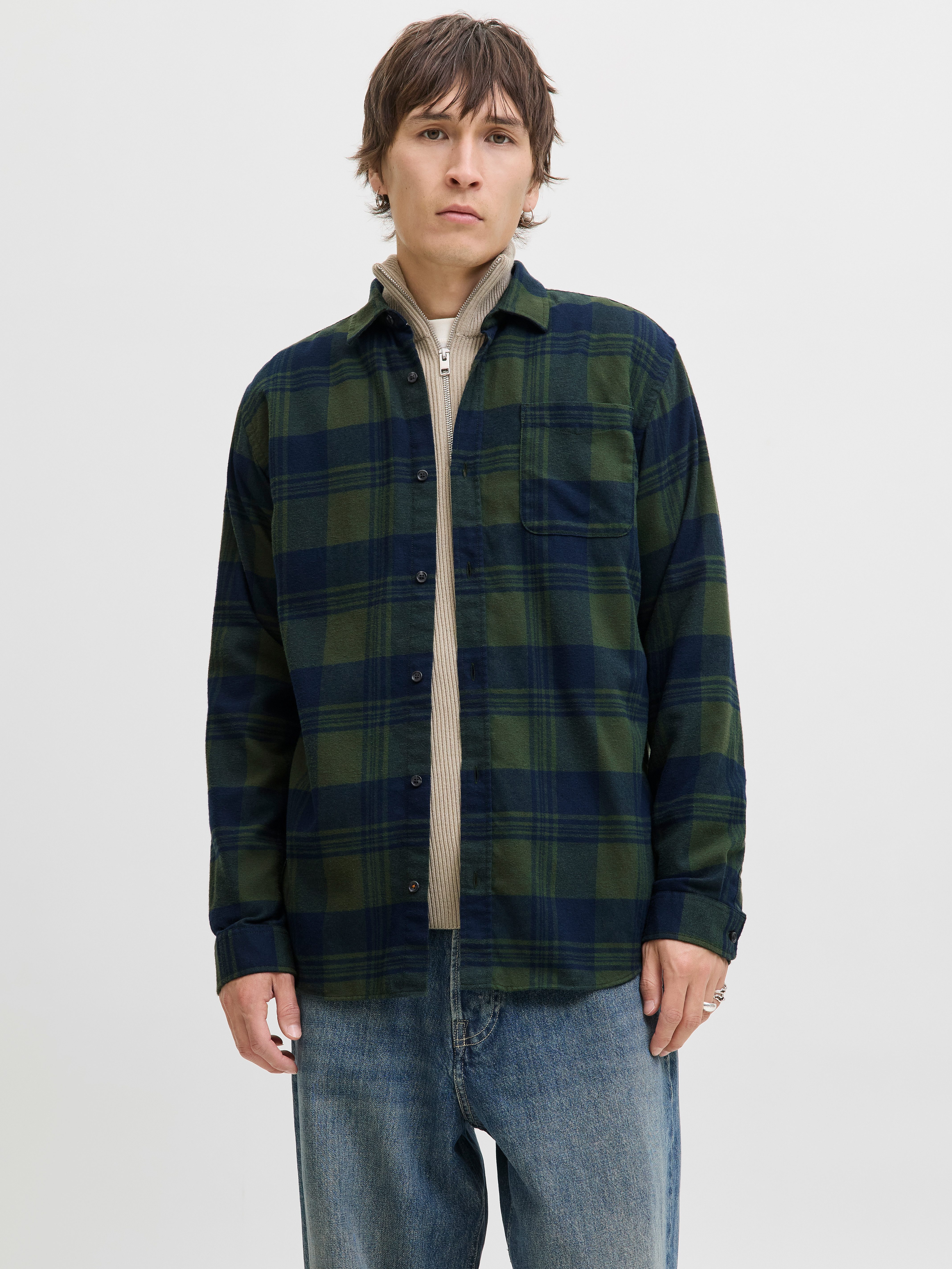 Jack & Jones Langarmhemd JJJAMES BUFFALO günstig online kaufen