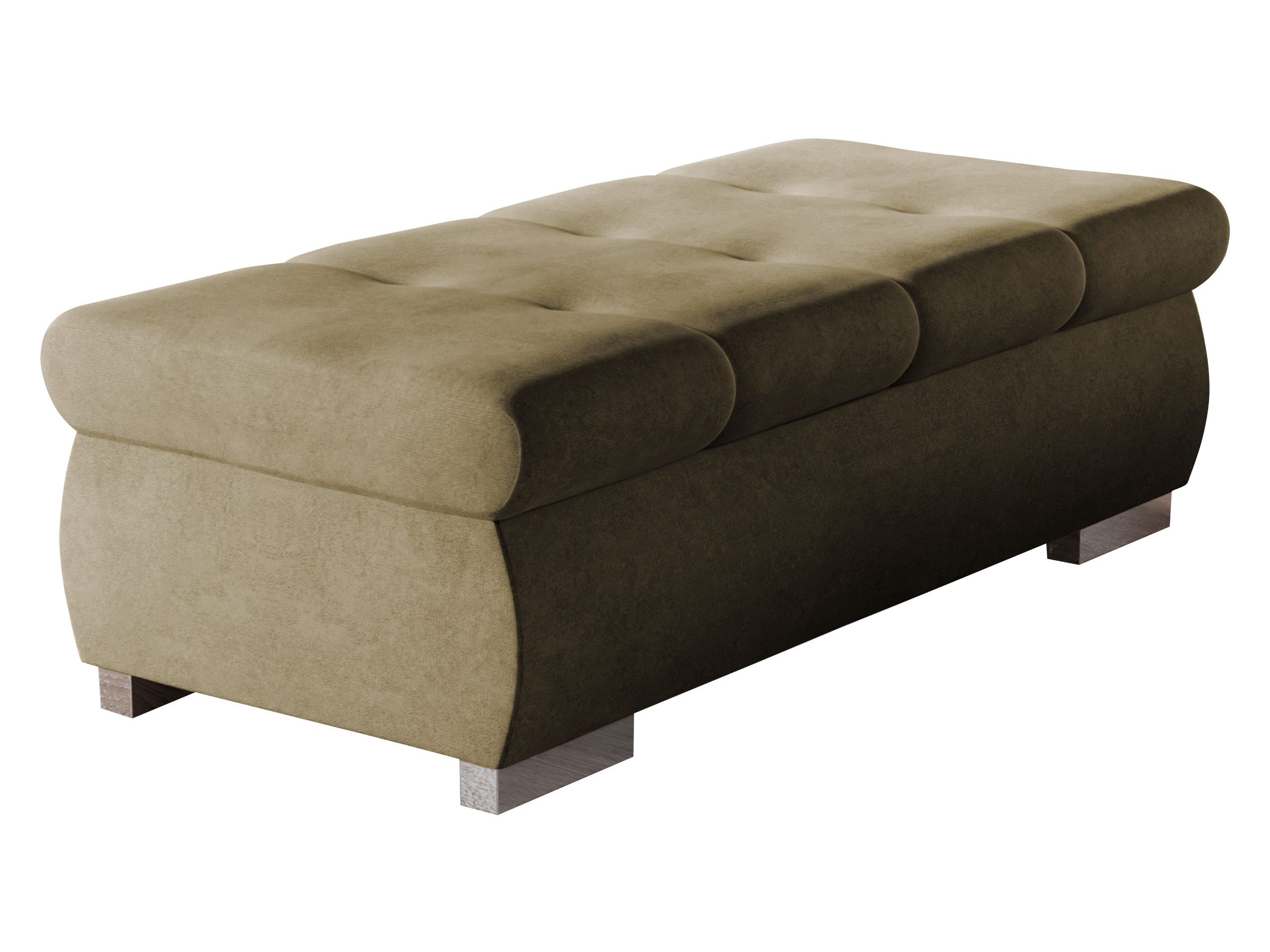 MIRJAN24 Polsterhocker Orkan Groß, Holzkonstruktion, 120x60x39 günstig online kaufen