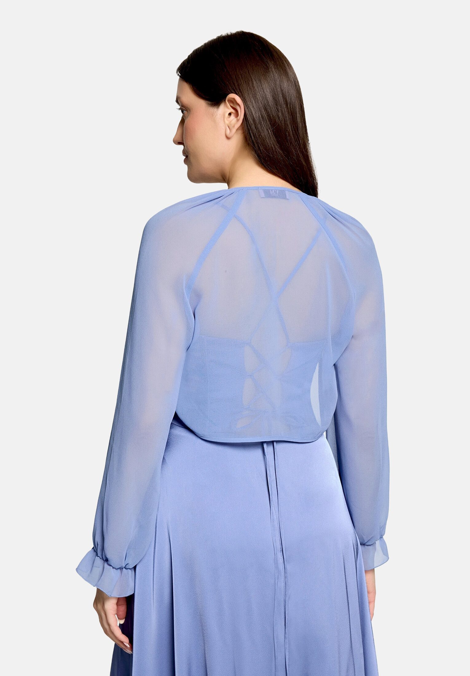 Vera Mont Bolerojacke Damen mit gekräuseltem Ausschnitt