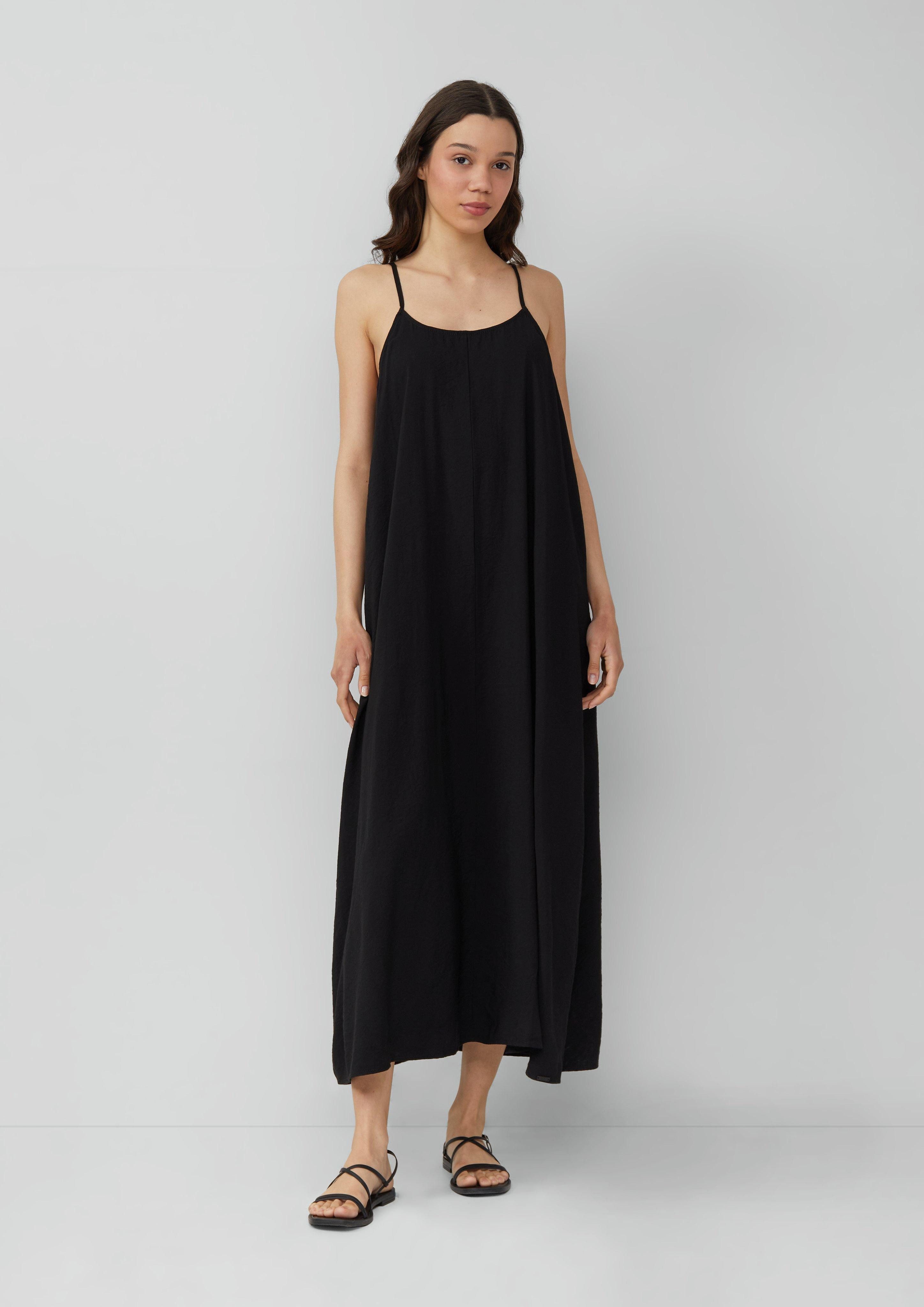 QS Maxikleid Maxikleid aus Viskosemix Waschung günstig online kaufen