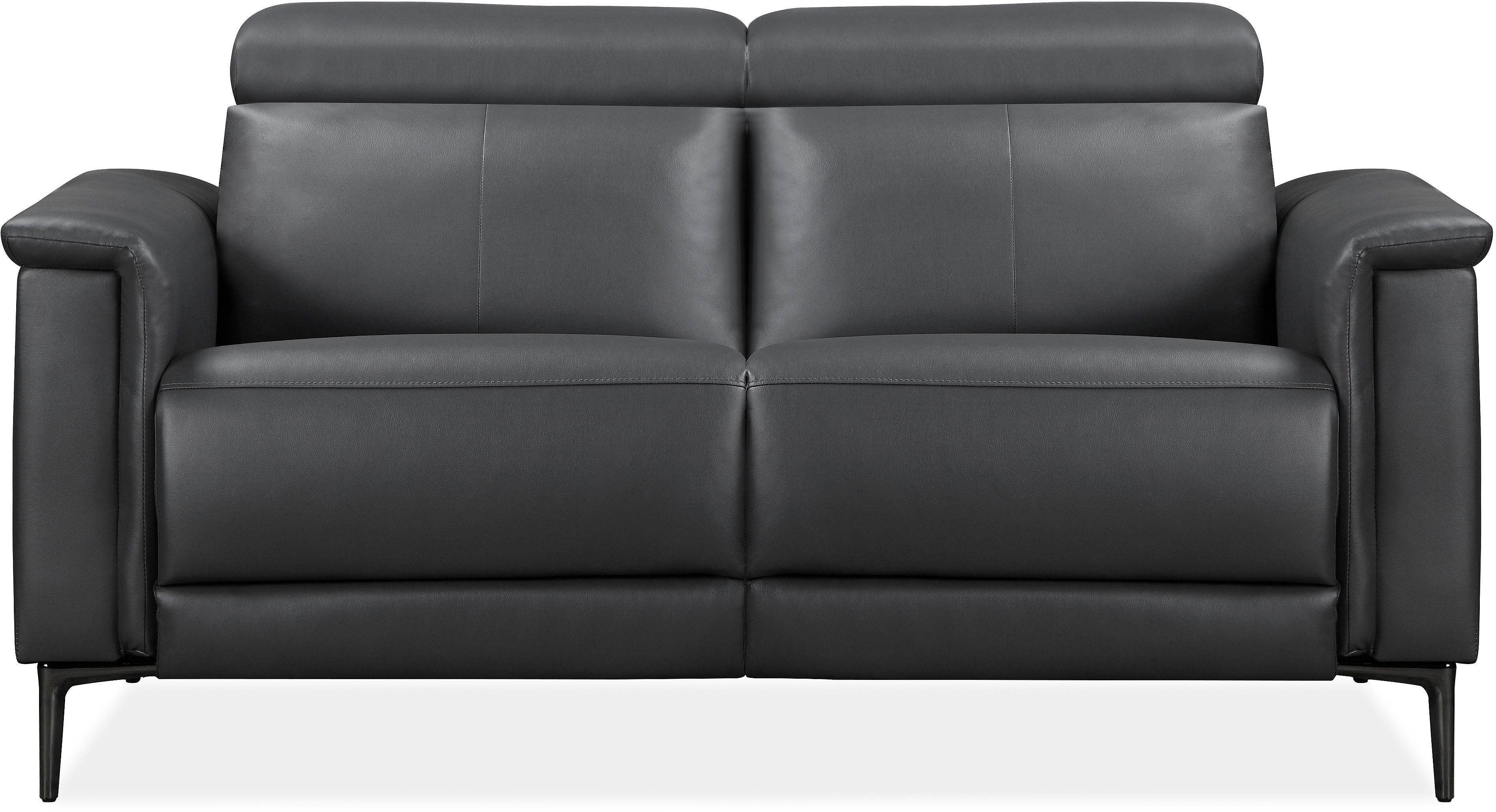 OTTO home 2-Sitzer LUND, 160 cm, mit Relaxfunktion und Kopfteilverstellung, manuell od. elektrisch (m.USB-C), Echtleder, Kunstleder, Webstoff