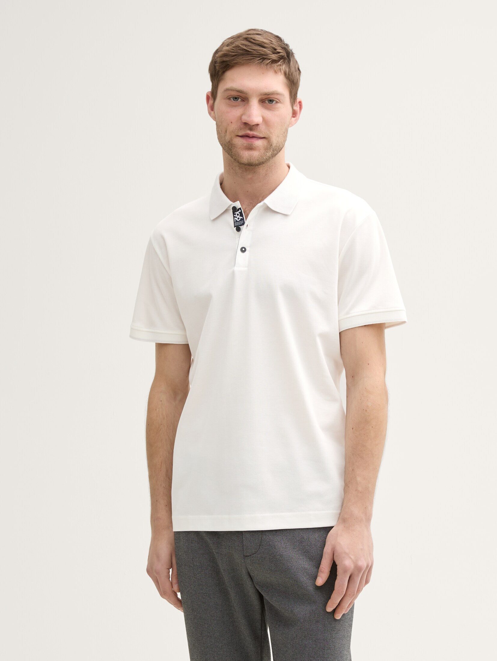 TOM TAILOR Poloshirt Basic Jersey Poloshirt günstig online kaufen