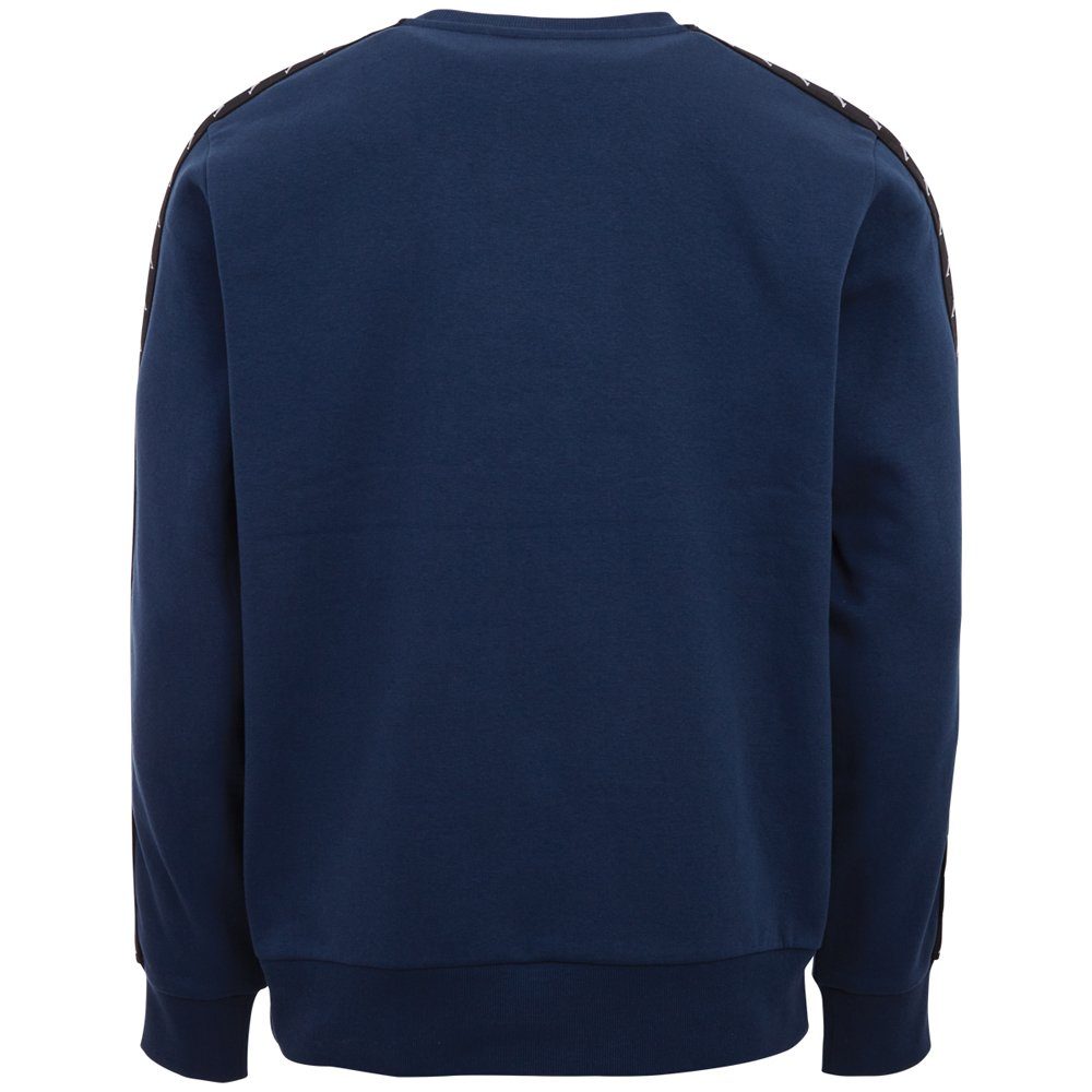 Kappa hochwertigem moonlit in ocean Sweatshirt Materialmix