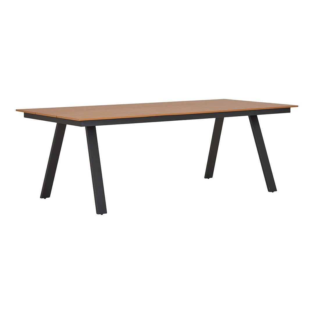 ebuy24 Gartentisch Toronto Gartentisch 100x220cm Natur, günstig online kaufen