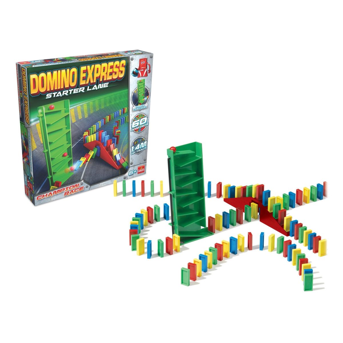 Goliath B.V. Domino Express Starter Lane Konstruktionsspielsteine