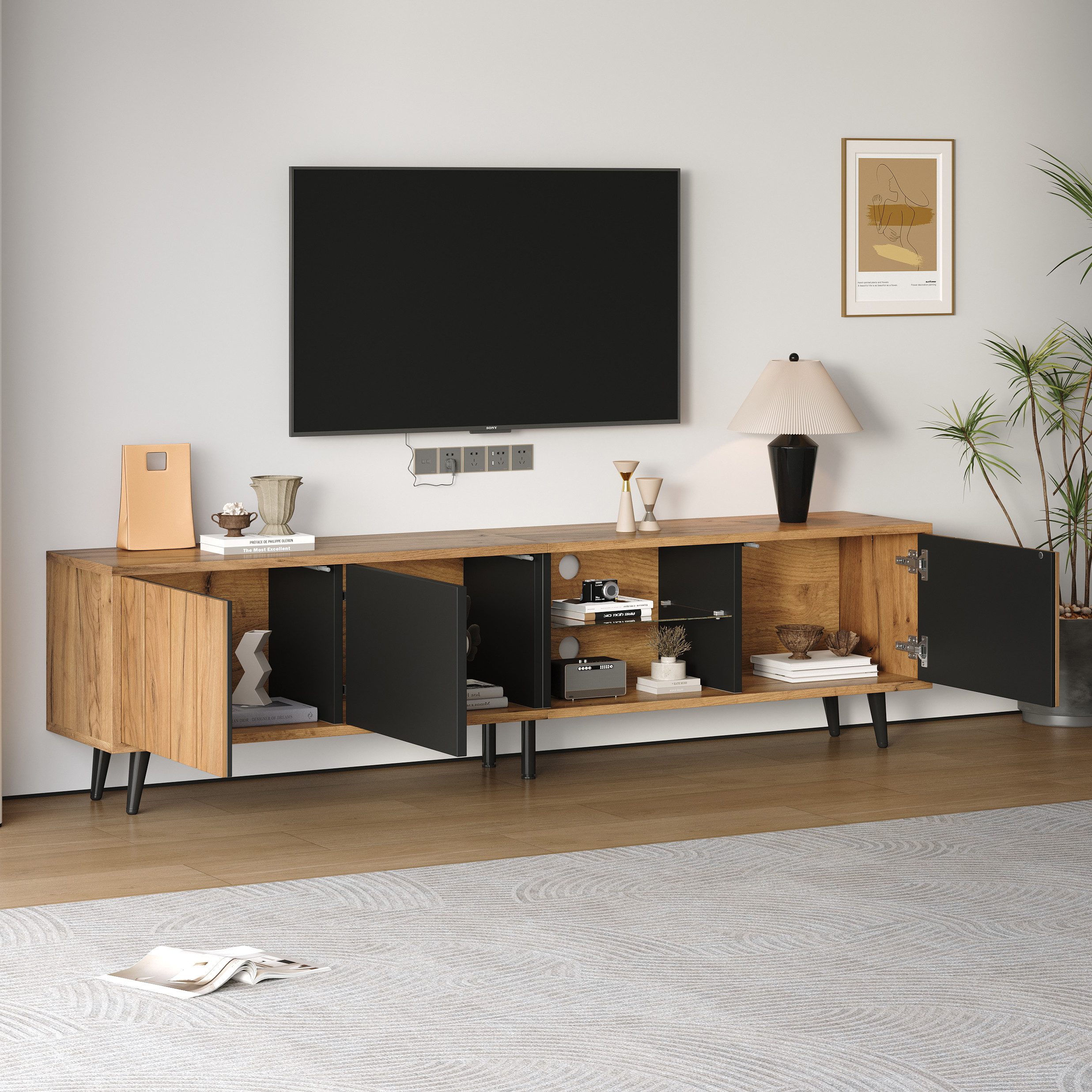 HAUSS SPOLE Lowboard TV-Ständer für das günstig online kaufen