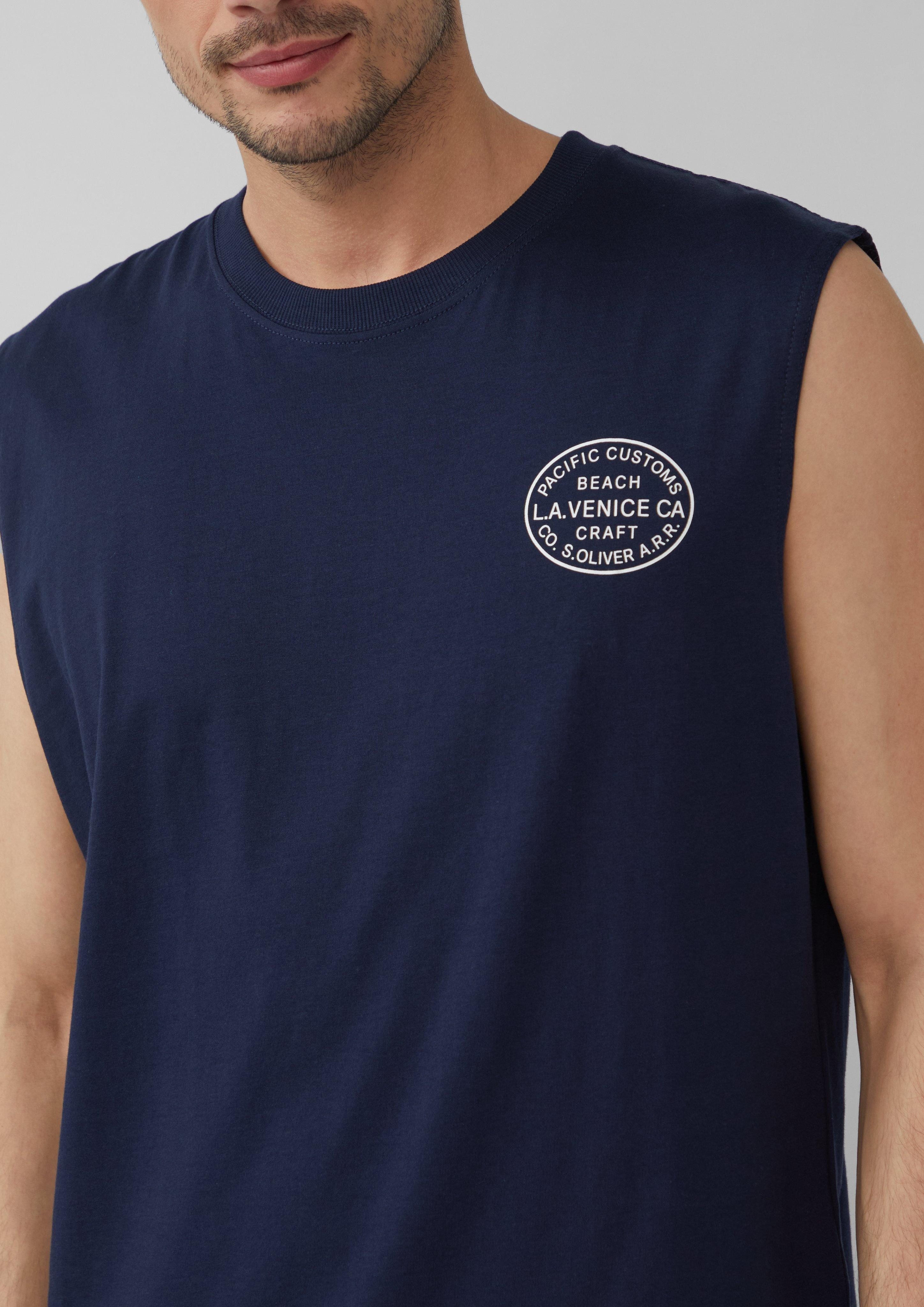 s.Oliver Shirttop Jersey-Tanktop im Relaxed Fit günstig online kaufen