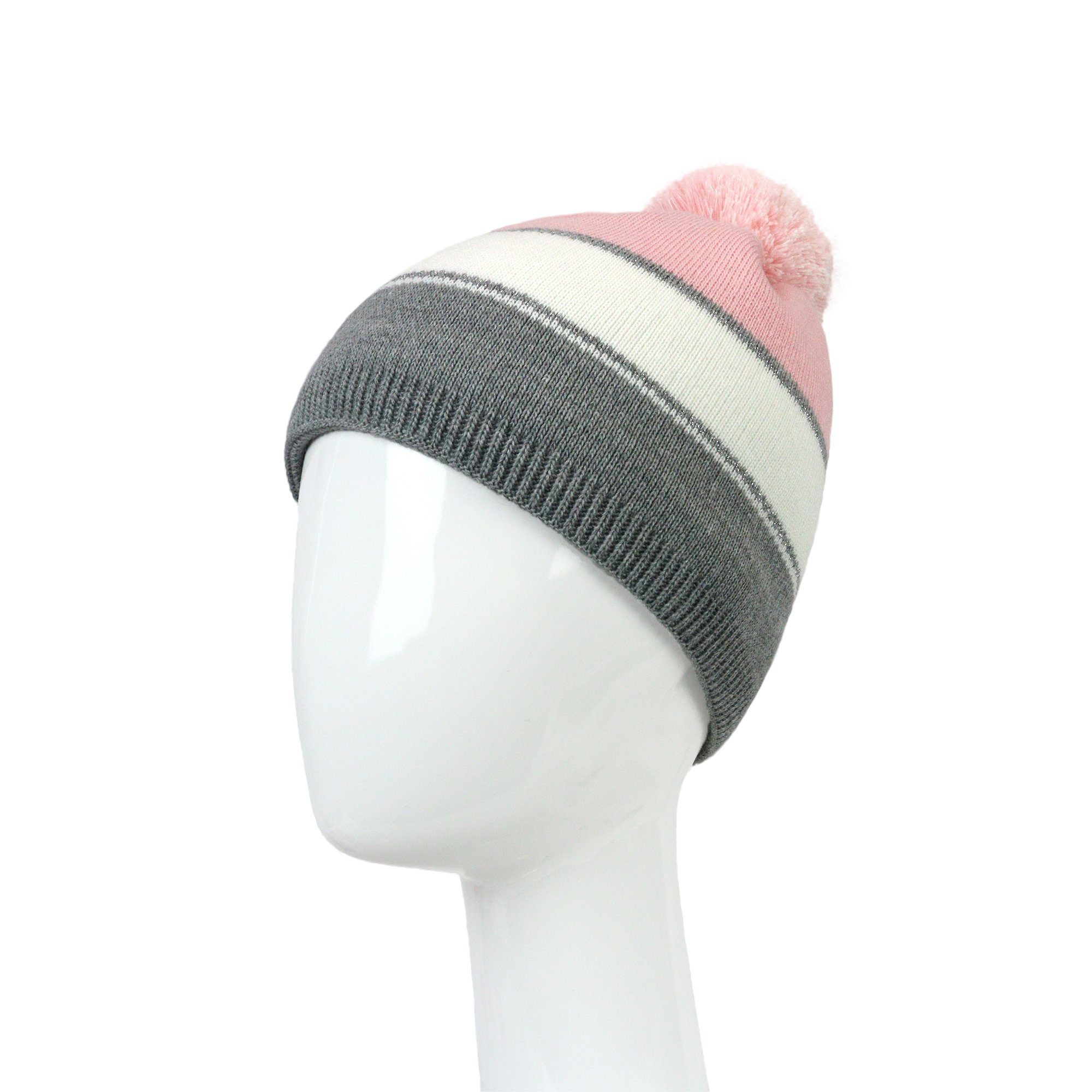 ZEBRO Strickmütze Kinder Mütze