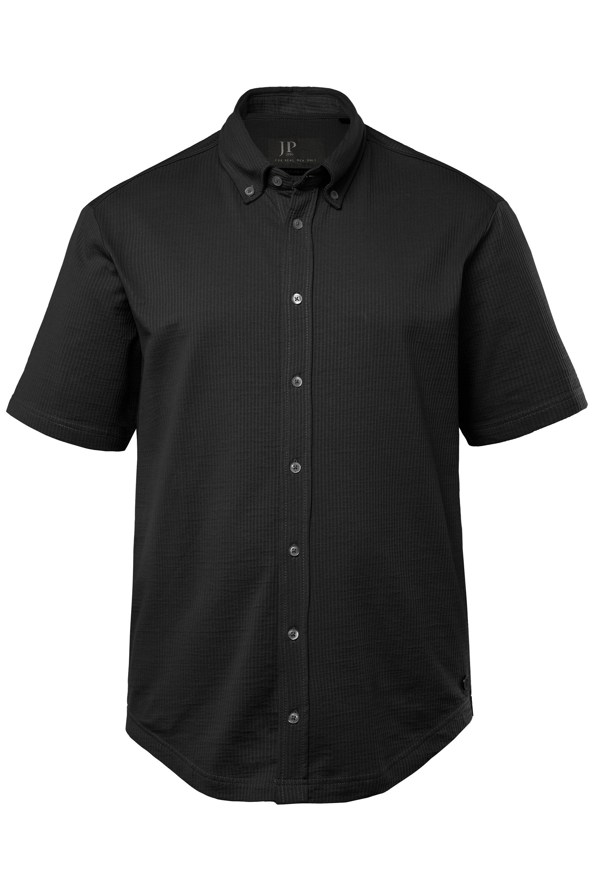 JP1880 Kurzarmhemd Seersucker-Hemd Jersey-Qualität Halbarm Modern Fit günstig online kaufen