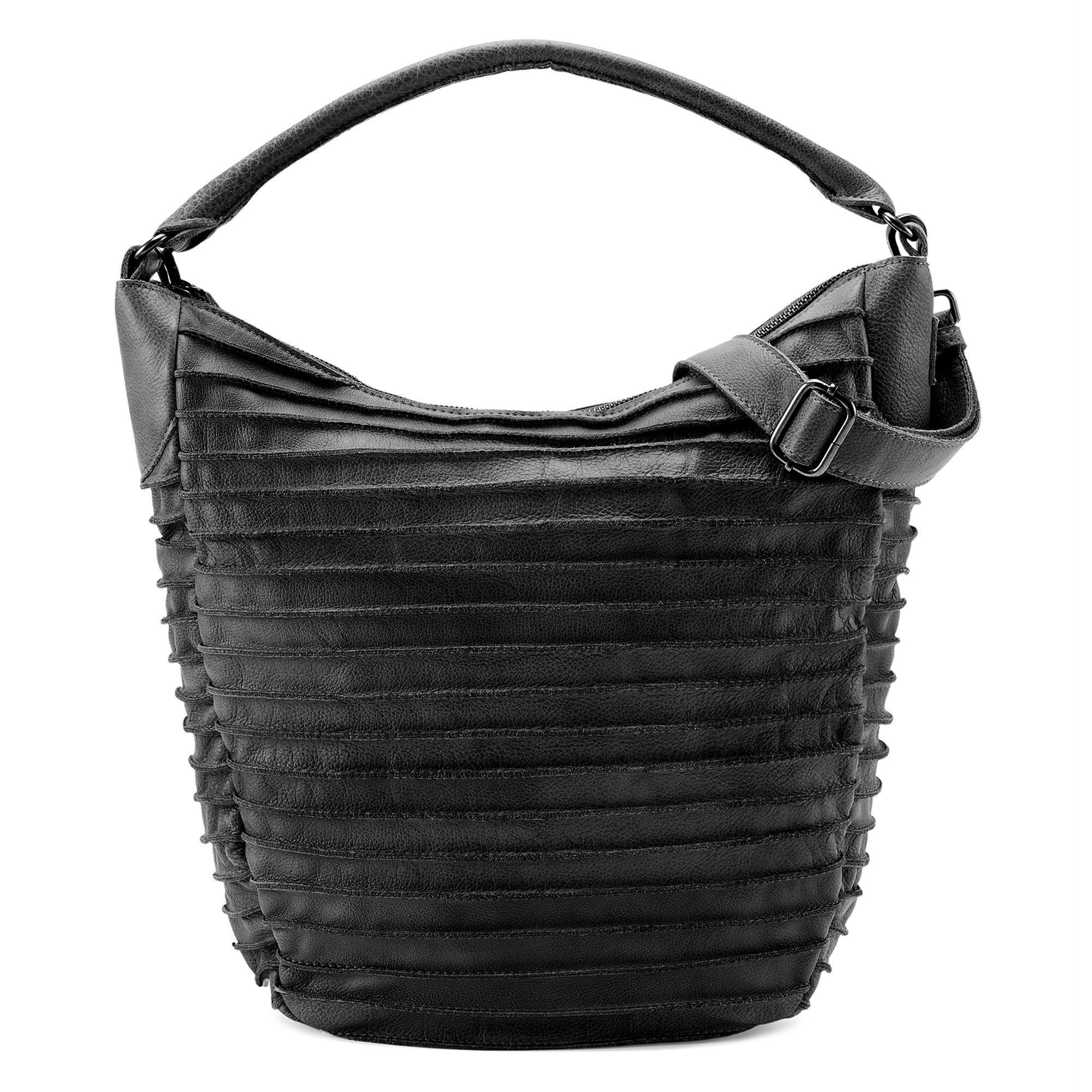 FREDsBRUDER Schultertasche Riffeltier, Leder