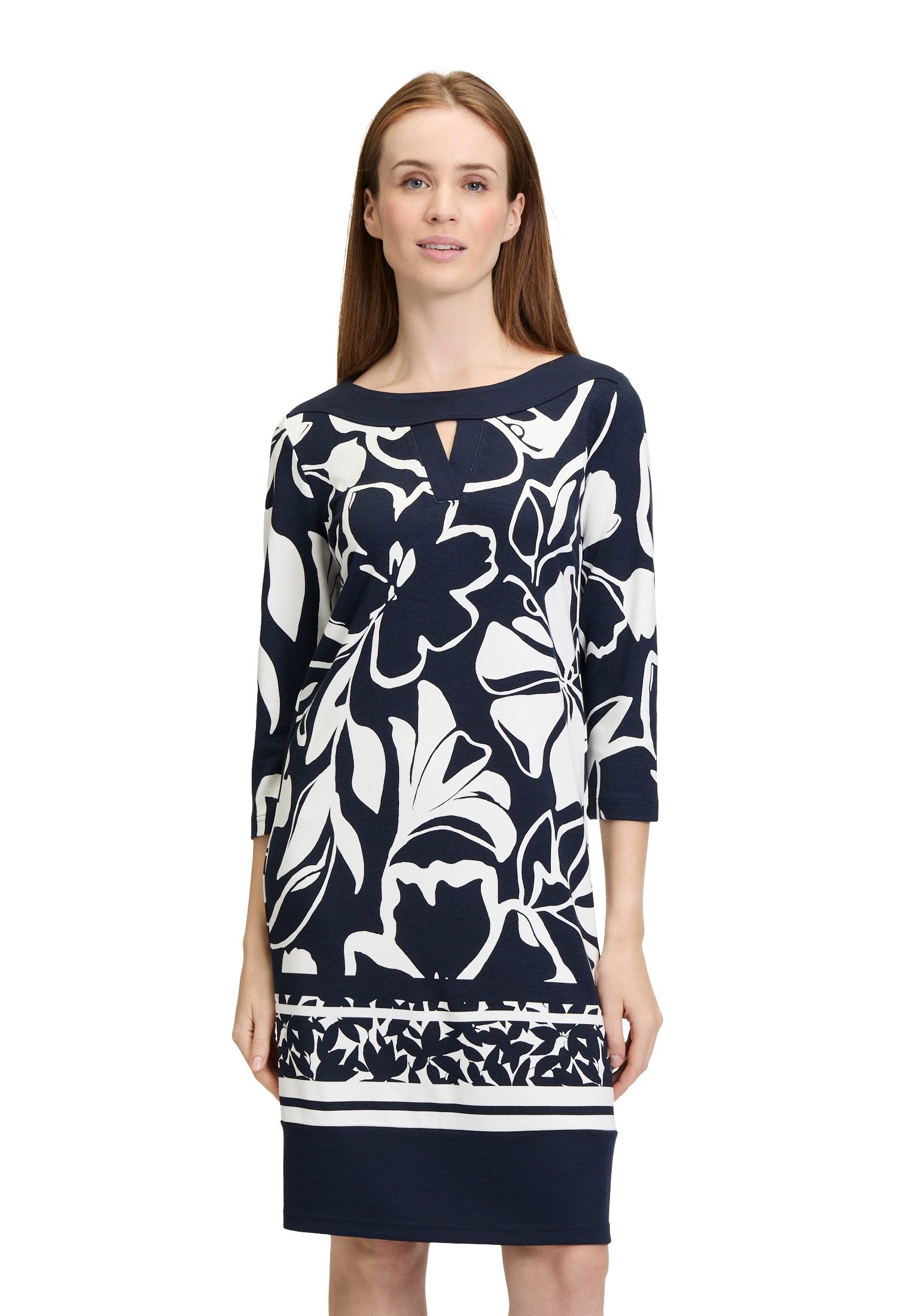 Shirtkleid Betty Barclay Shirtkleid mit 3/4 Arm