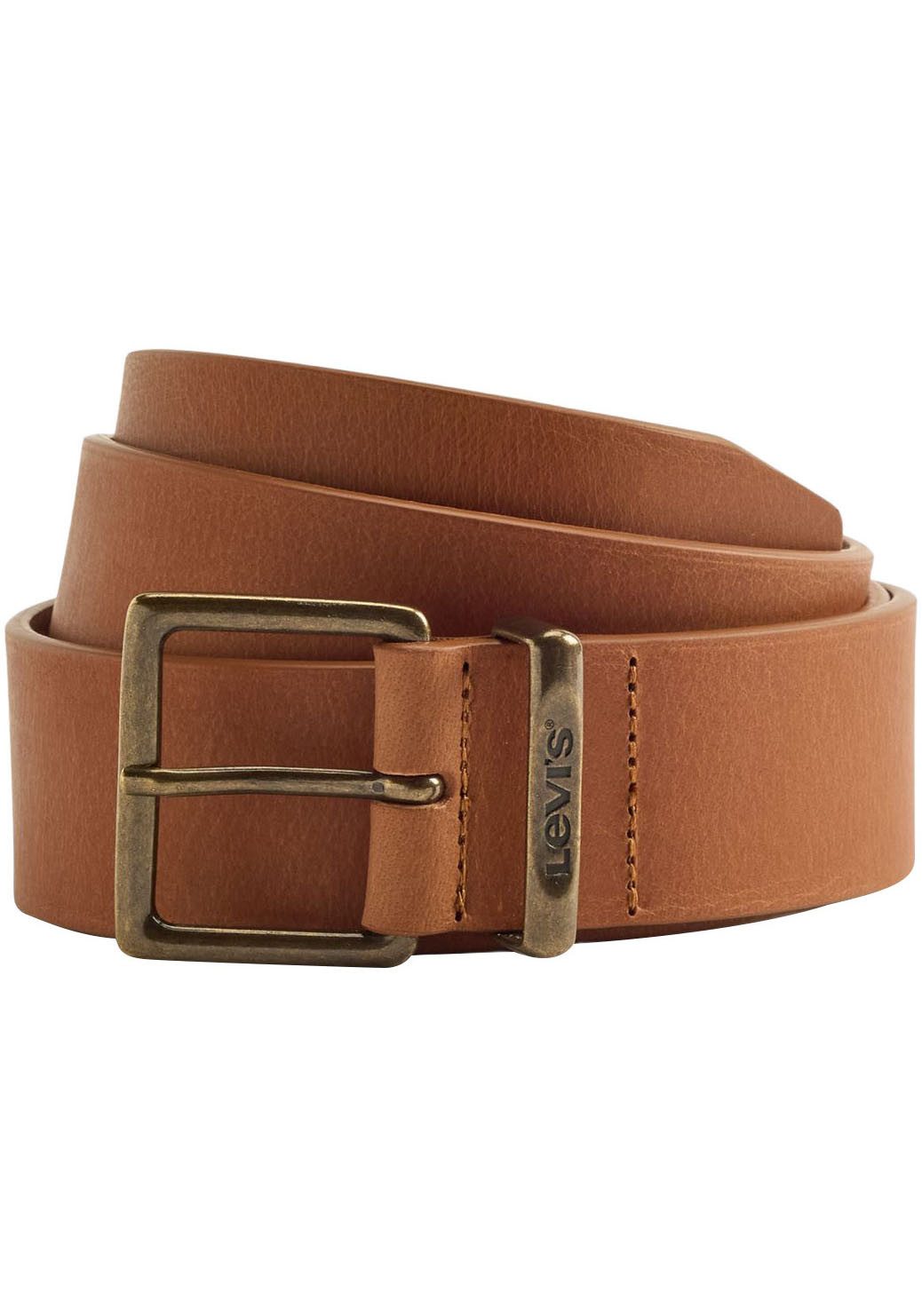 Levi's® Ledergürtel FLAT KEEPER BELT mit Metallschnalle günstig online kaufen