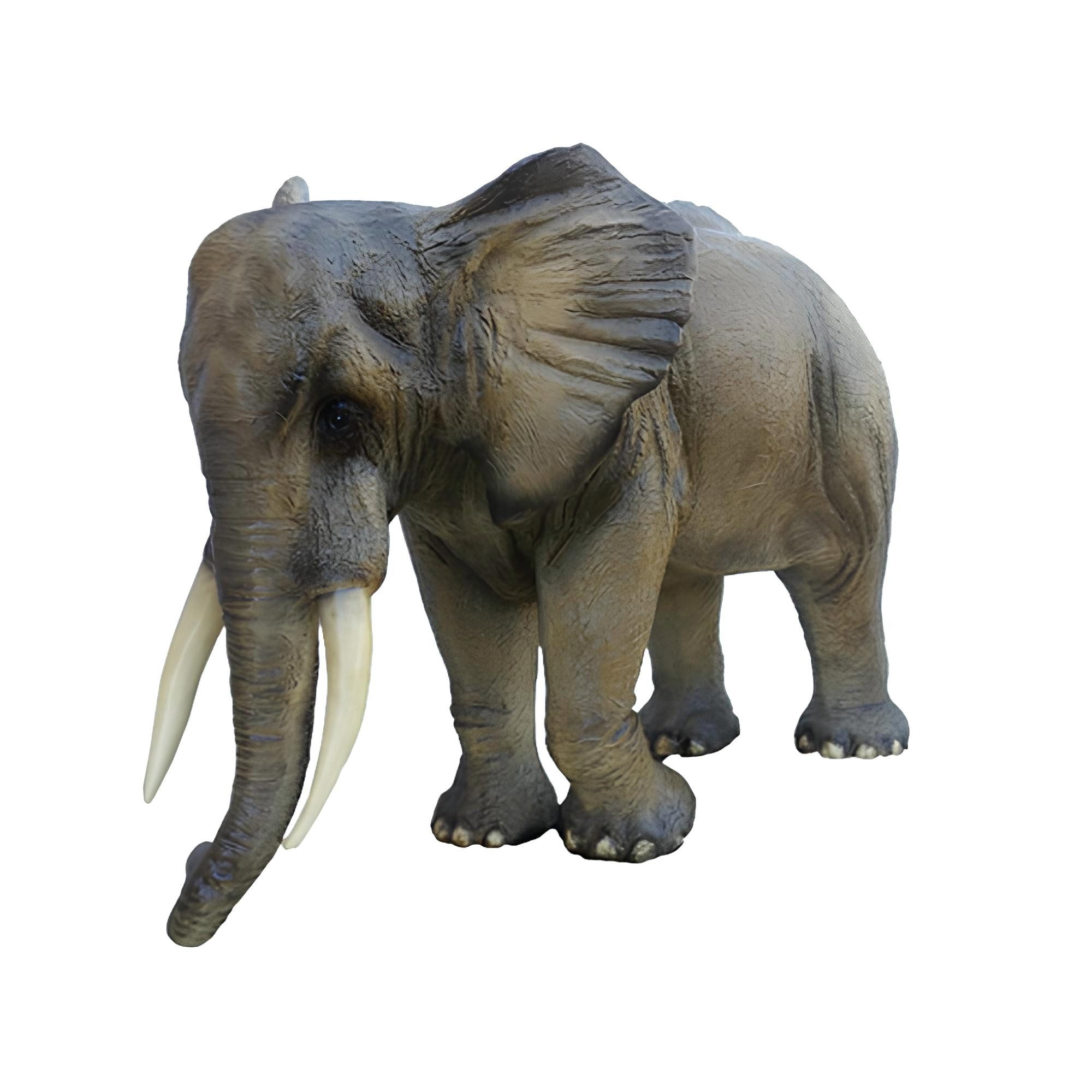 Dekofigur Lebensgroße Elefantenfigur Deko Skulptur Statue 200cm