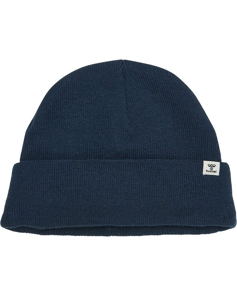 hummel Beanie hmlMOVE (Strickstoff, Rippstruktur) marineblau günstig online kaufen