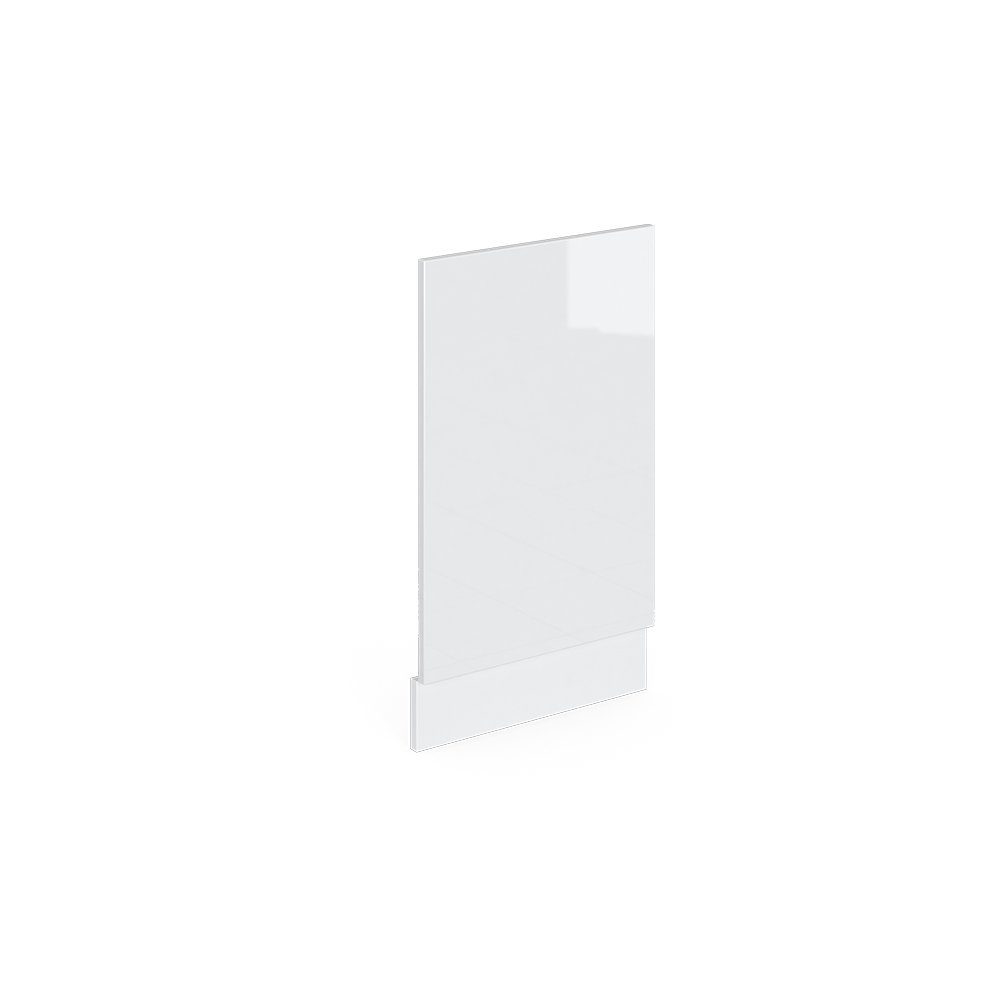 Vicco Frontblende R-Line, Weiß Hochglanz/Weiß, 45 cm ohne Arbeitsplatte (1 St)