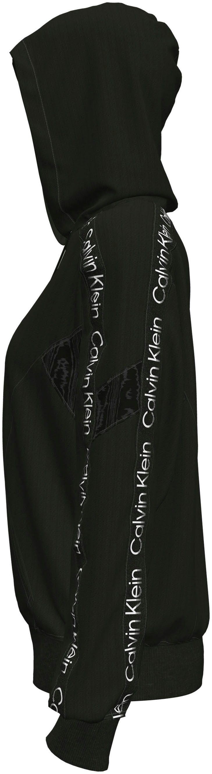Damen Pullover Calvin Klein Performance Sweatshirt PW - Hoodie mit Calvin Klein Logoschriftzug